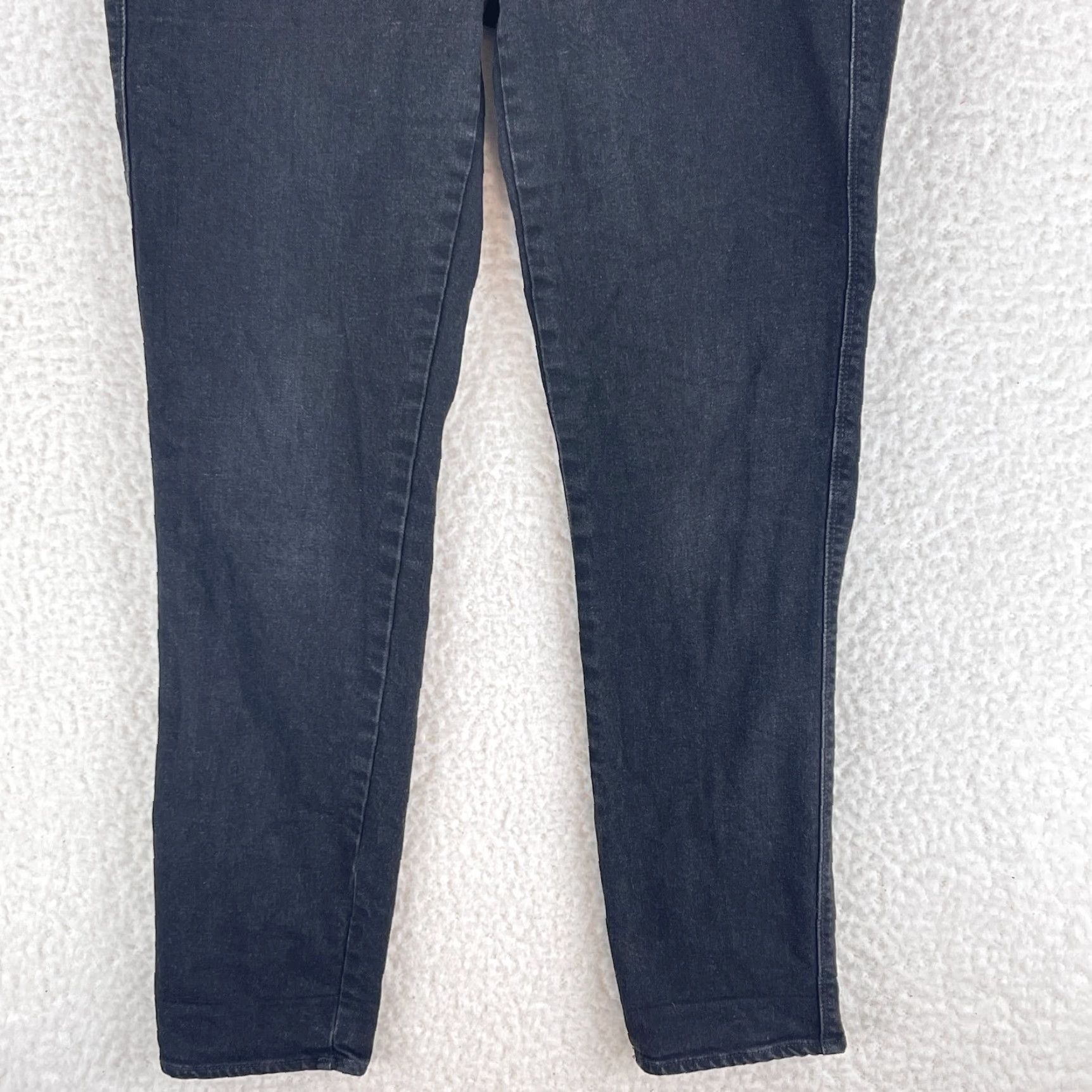 Madewell Madewell Jeans Womens Size 30 Black Denim Skinny Leg Mid-Rise Casual Stretch Size 30" / US 8 / IT 44 - 3 Thumbnail