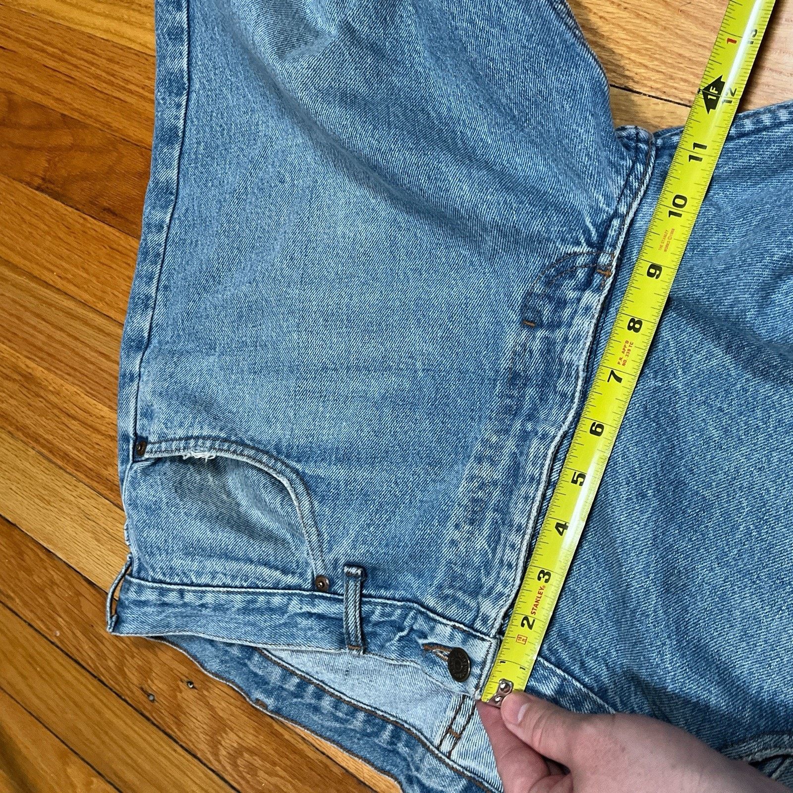 Polo Ralph Lauren VTG Polo Ralph Lauren 80s 90s Made in USA Jeans 38x29 Blue Size US 38 / EU 54 - 6 Thumbnail