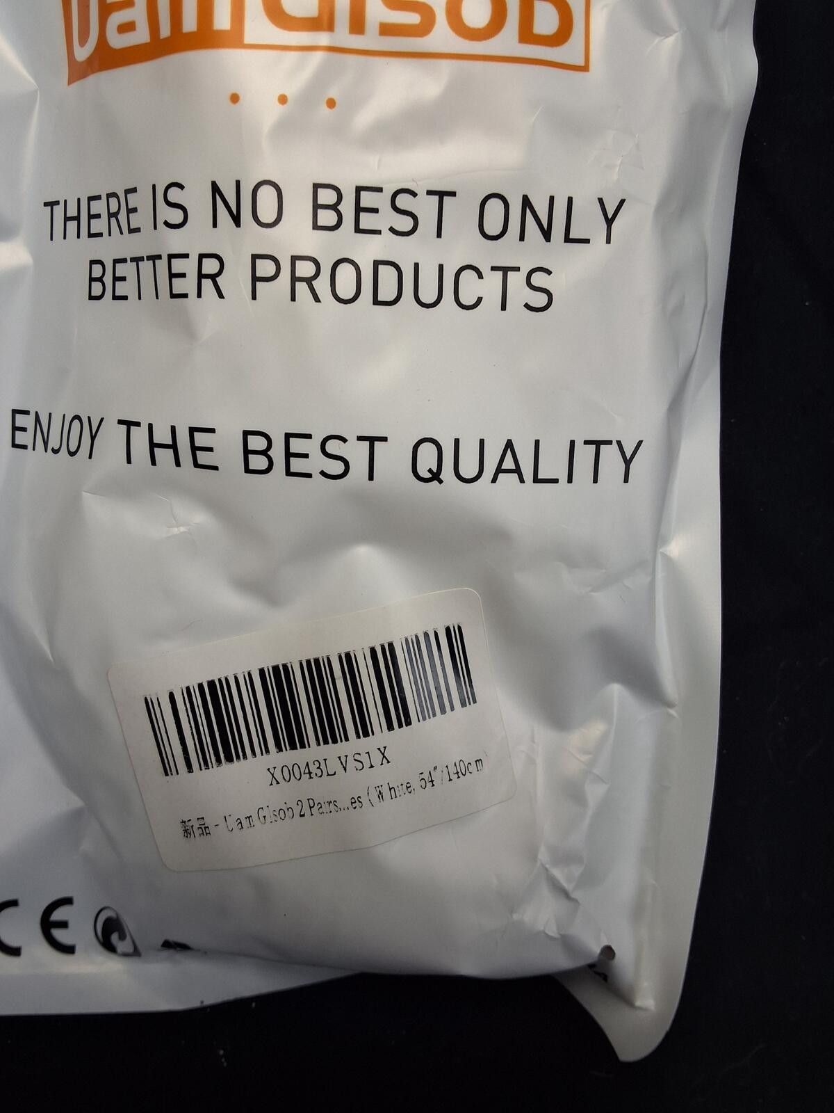 Other Durable White Braided Shoelaces - 54 in - 140 cm Size ONE SIZE - 3 Thumbnail