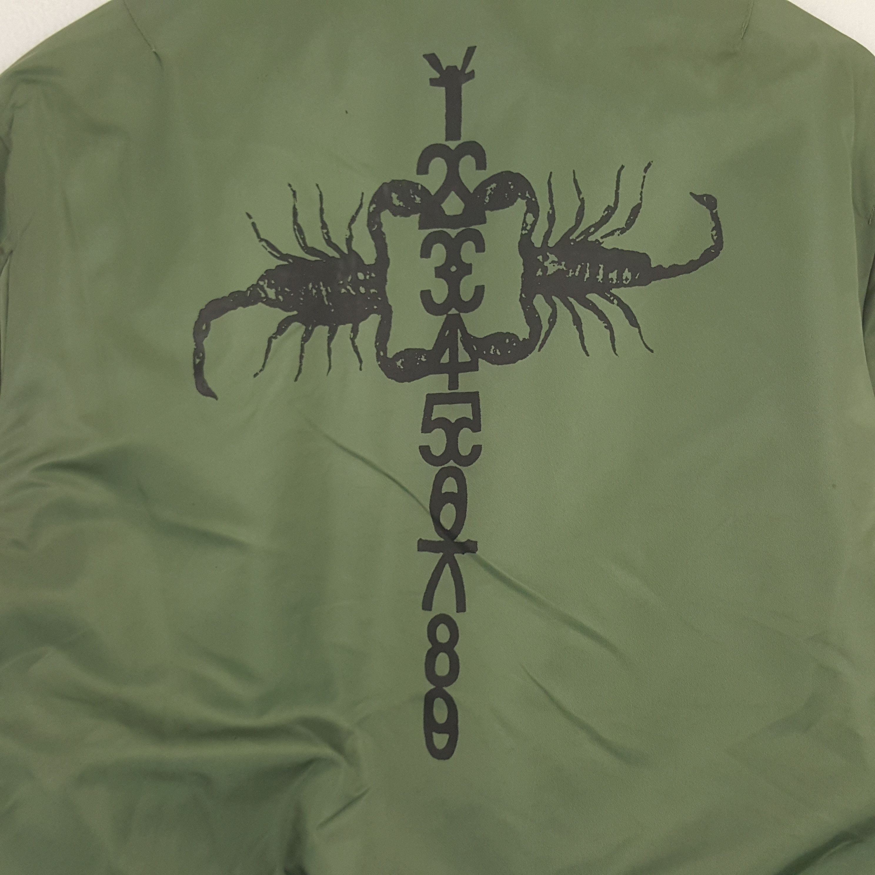 If Six Was Nine × Vintage Vintage Us Air Force x Custom Scorpion Bomber Jacket Size US M / EU 48-50 / 2 - 3 Thumbnail