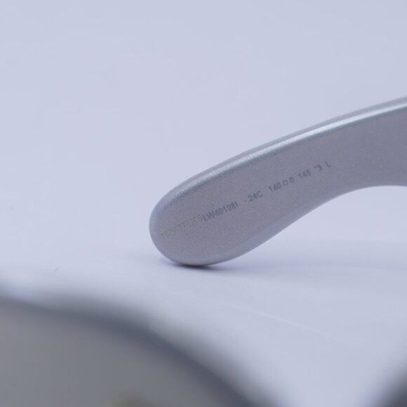 Loewe Loewe LW40108I 24C Sunglasses Light Grey/Gold Shield Frame Size ONE SIZE - 6 Thumbnail