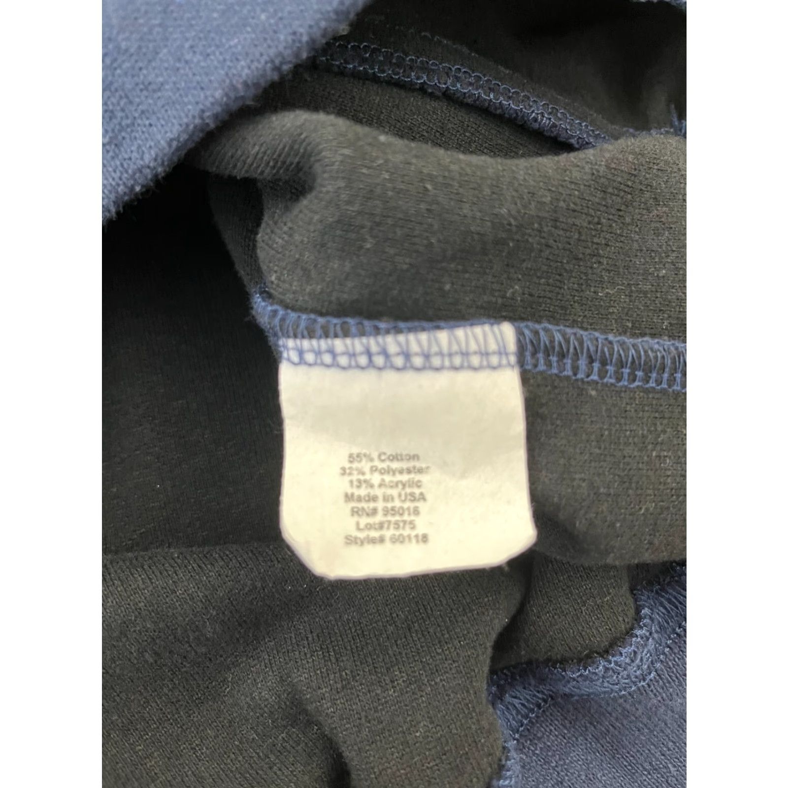 Vintage VINTAGE Straight Down 90s Y2K Golf Fleece Henley Sweatshirt Pullover Jacket Mens XL Blue Size US XL / EU 56 / 4 - 6 Thumbnail