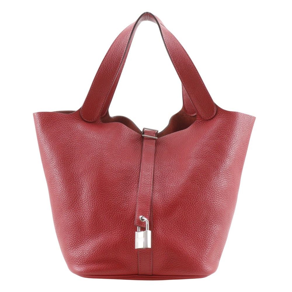 Hermes Hermes Hermes Picotin Lock GM Taurillon Clemence Handbag Leather Handbag Q DUTY FREE for USA Size ONE SIZE - 1 Thumbnail