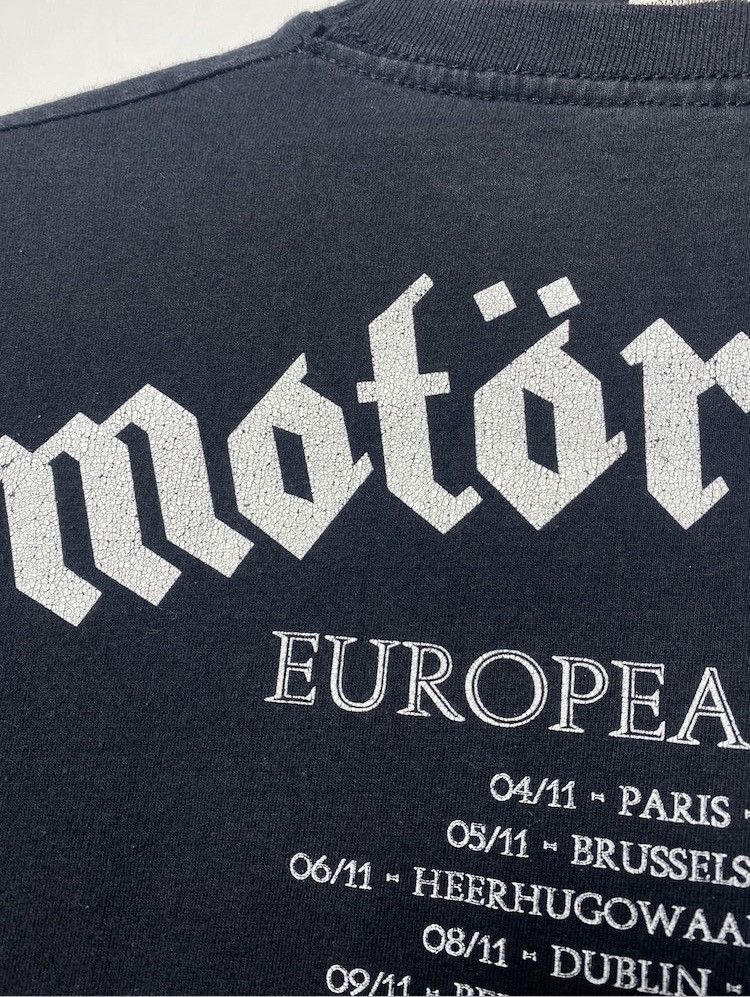 Band Tees × Vintage Vintage 2009 Motörhead European tour band t-shirt tee size L Size US L / EU 52-54 / 3 - 7 Thumbnail
