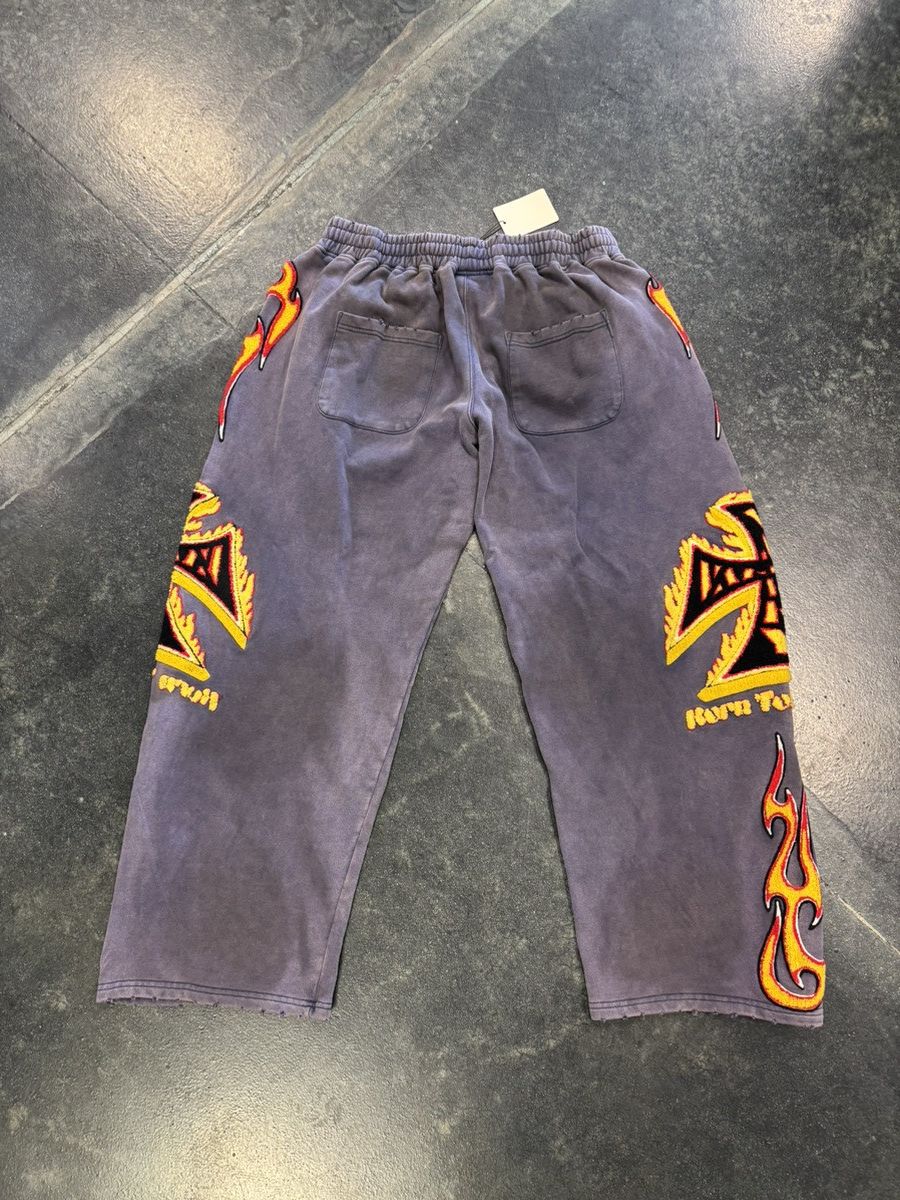 Vale Vale La Flare Sweatpants Size US 29 - 2 Thumbnail