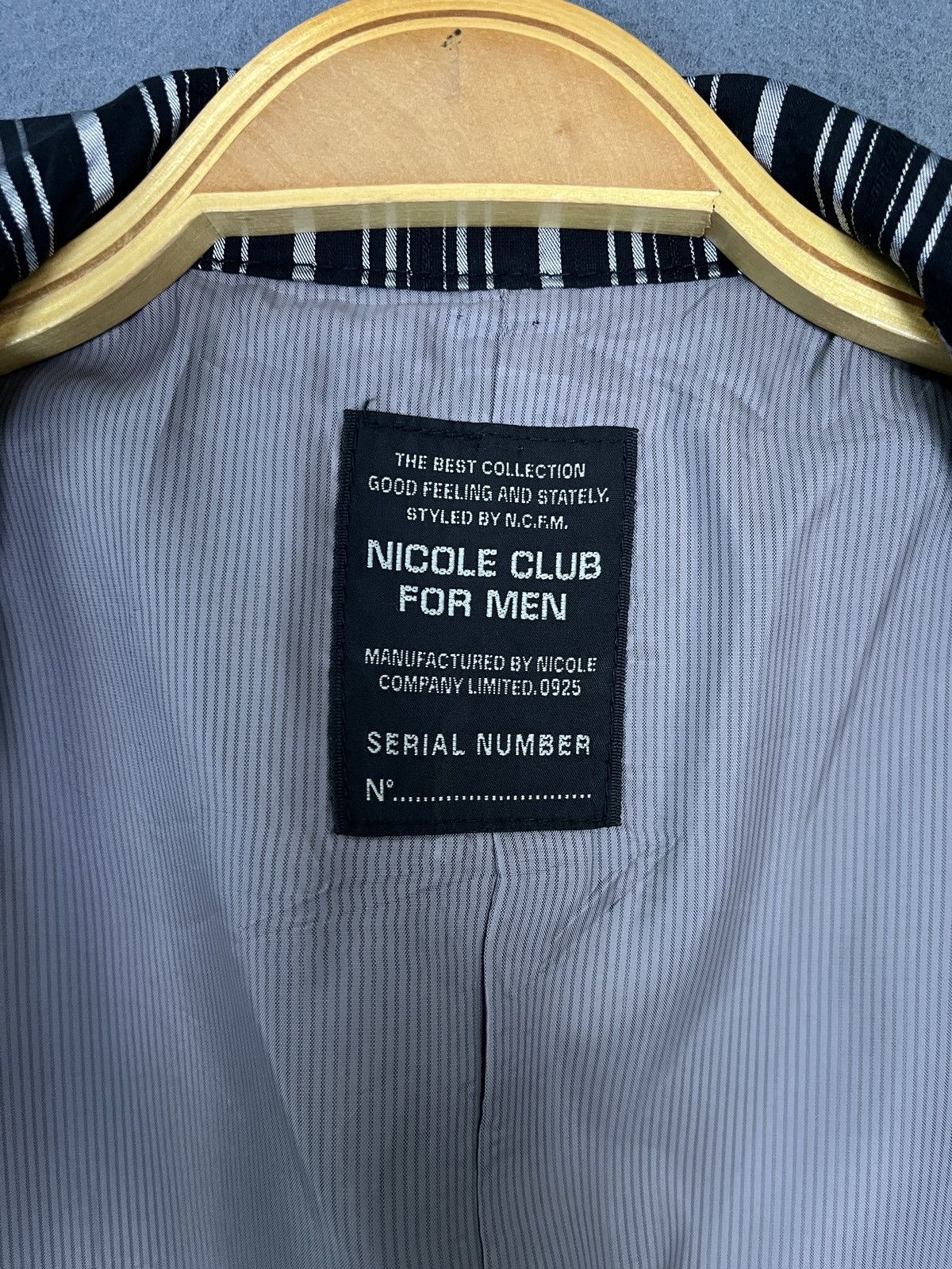 Designer × Japanese Brand × Nicole Club Nicole Club For Men Jacket Size US S / EU 44-46 / 1 - 10 Thumbnail