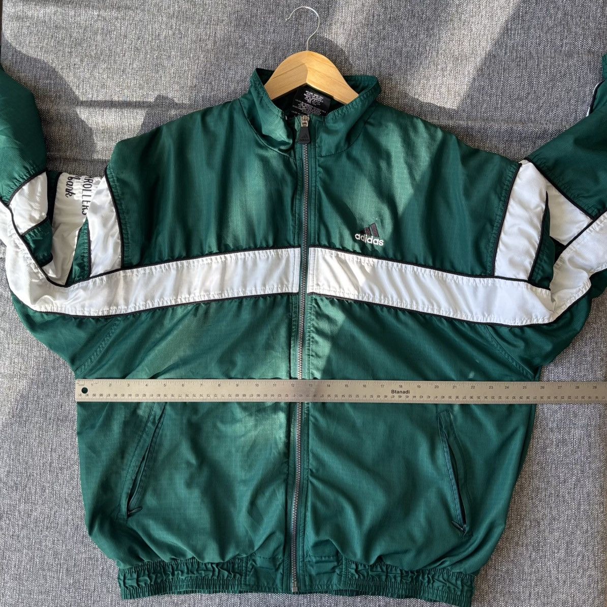Adidas Vintage 90s Tracksuit Set Windbreaker Jacket Pants Pair Size US L / EU 52-54 / 3 - 17 Thumbnail