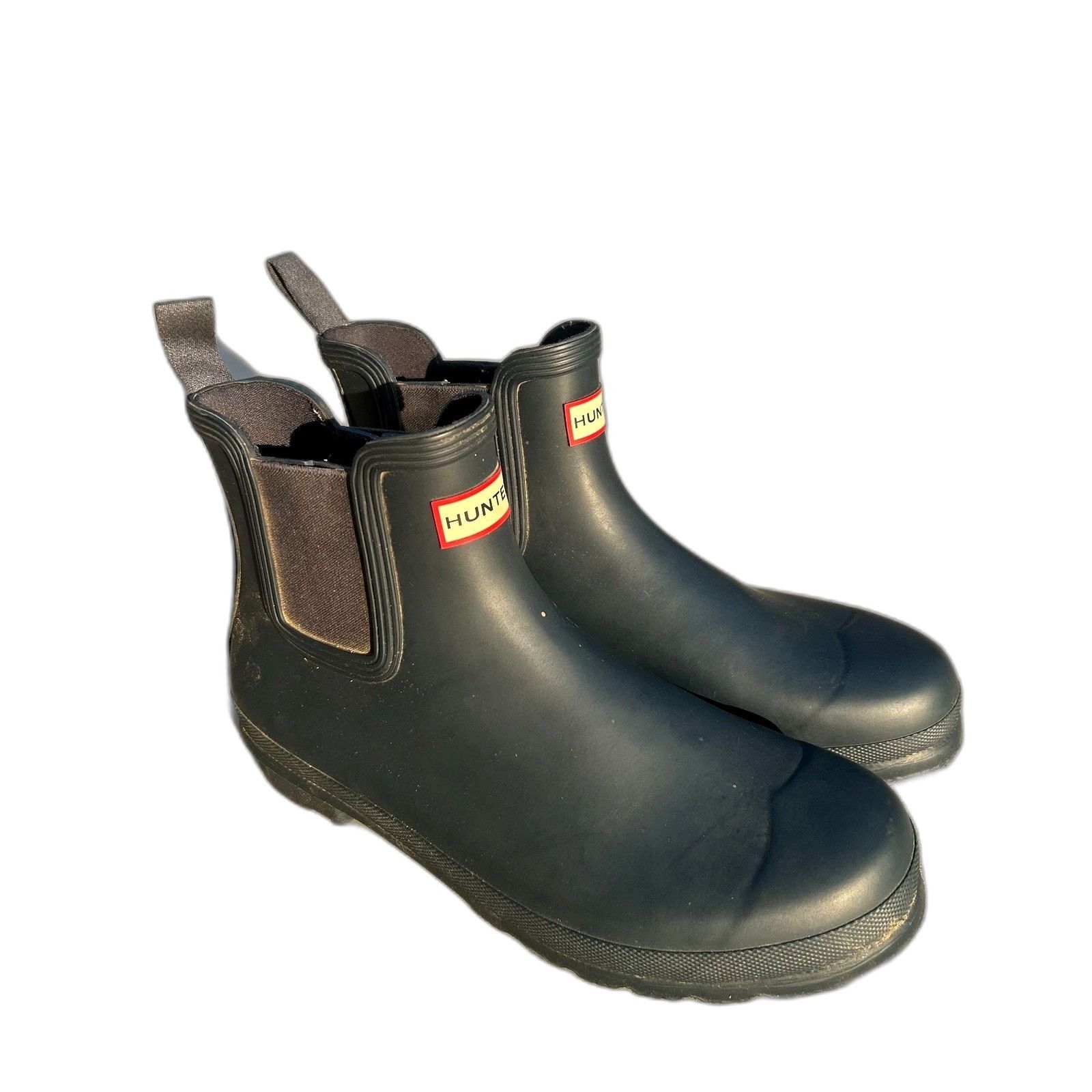 Bounty Hunter Hunter Original Chelsea Rain Boots Women’s 11 Blue Pull On O Size US 11 / EU 44 - 7 Thumbnail