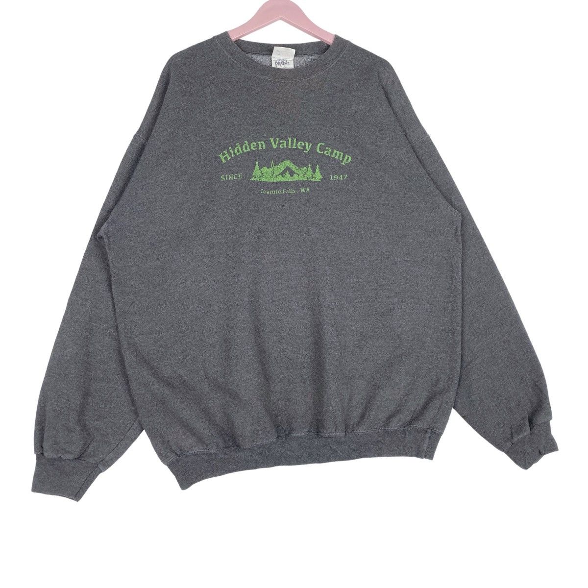Designer × Vintage Hidden Valley Camp Washington Sweatshirt Pullover Jumper Size US XL / EU 56 / 4 - 4 Thumbnail