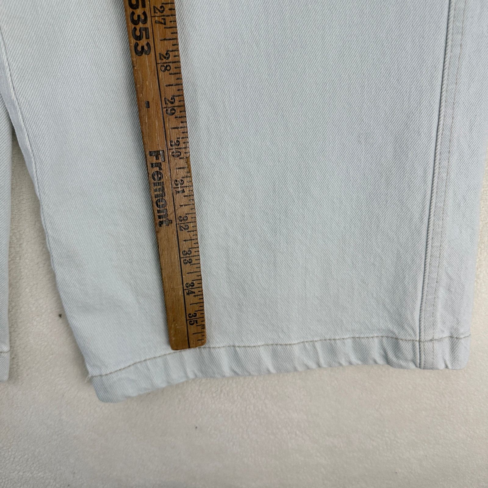 Free People FREE PEOPLE SIZE 25 WE THE FREE LIGHT WASH WIDE LEG CROPPED Size 25" / US 0 / IT 36 - 6 Thumbnail