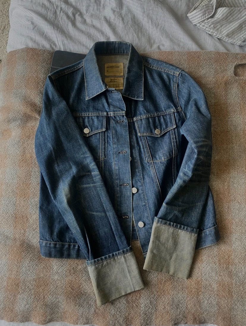 Helmut Lang Helmut Lang turn up denim jacket Size US S / EU 44-46 / 1 - 2 Thumbnail