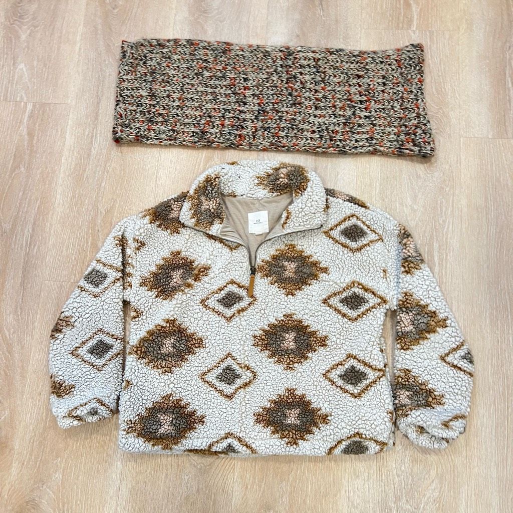 Other Thread & Supply, Mojave Desert Sherpa Long Sleeve Pullover, Size XS / US 0-2 / IT 36-38 - 14 Thumbnail