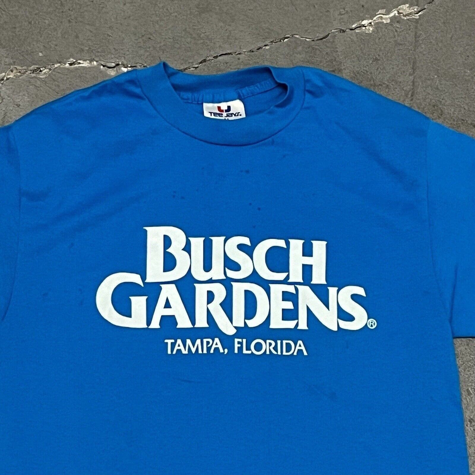 Other WMNS VTG 1990’s Tee Jays Busch Gardens S/S Graphic T-shirt S Size S / US 4 / IT 40 - 6 Thumbnail