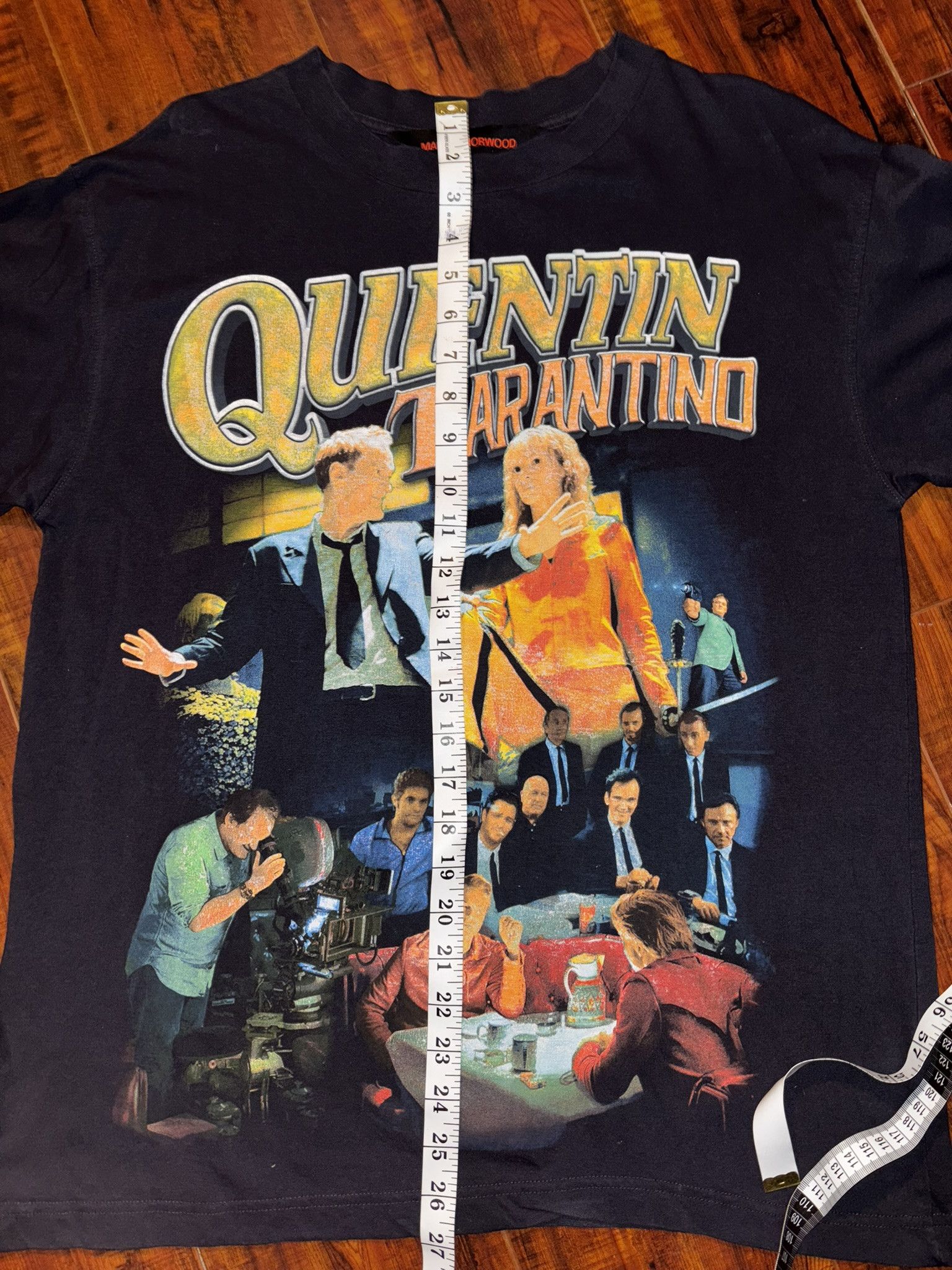 Marino Morwood Quentin Tarantino Rap Tee Size US M / EU 48-50 / 2 - 5 Thumbnail