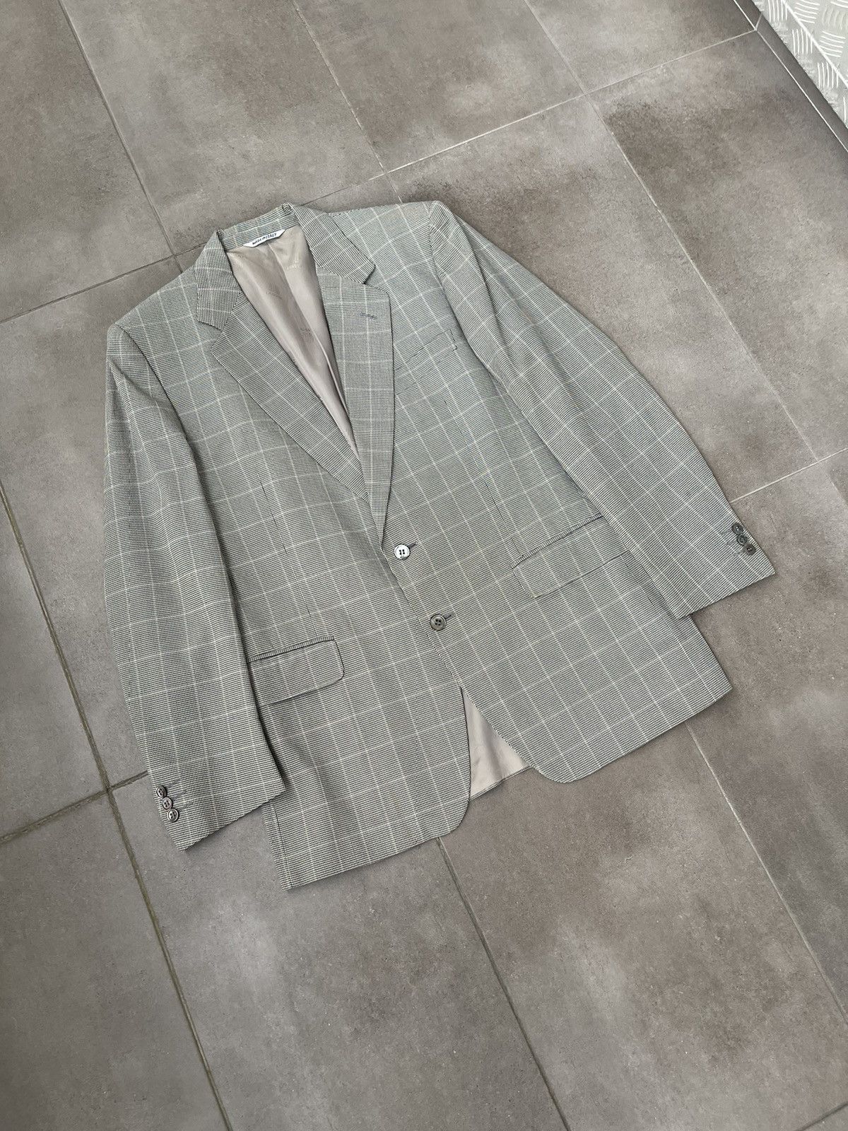 Lanvin Archive Lanvin White Stripped Grey Blazer Size 38R - 7 Thumbnail
