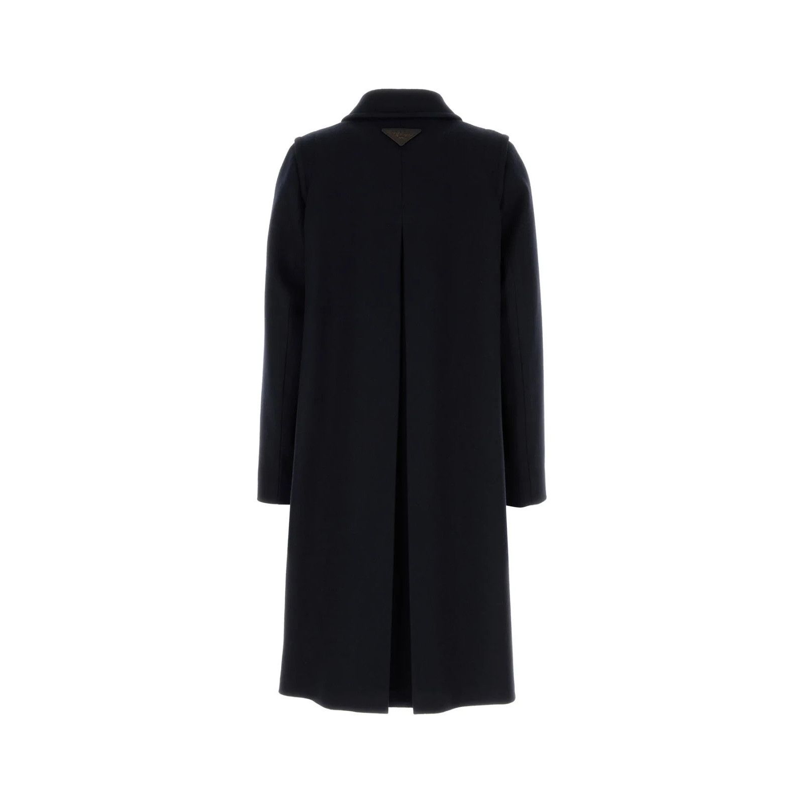 Prada PRADA Midnight Blue Wool Coat New & Authentic (Women's size: Size S / US 4 / IT 40 - 2 Thumbnail