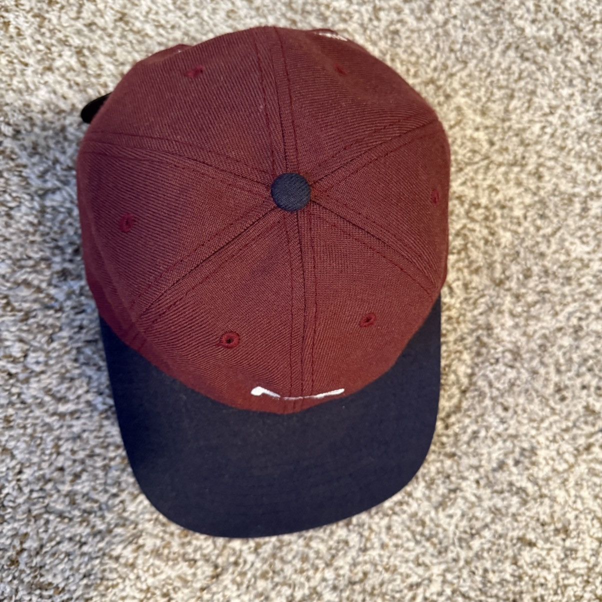 Fuck The Population FTP 6 Panel hat burgundy navy cap Size ONE SIZE - 4 Thumbnail