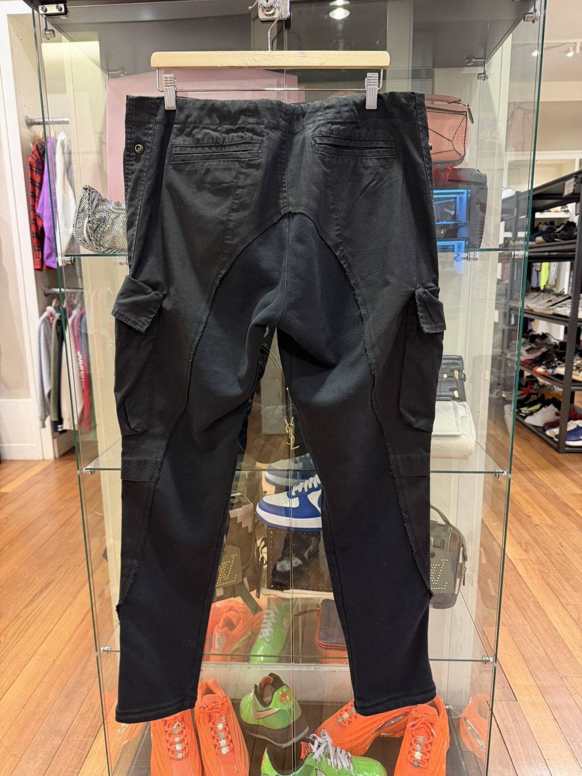 Greg Lauren × Paul & Shark Paul & Shark By Greg Lauren Drawstring Cargo Trousers Size US 34 / EU 50 - 2 Thumbnail