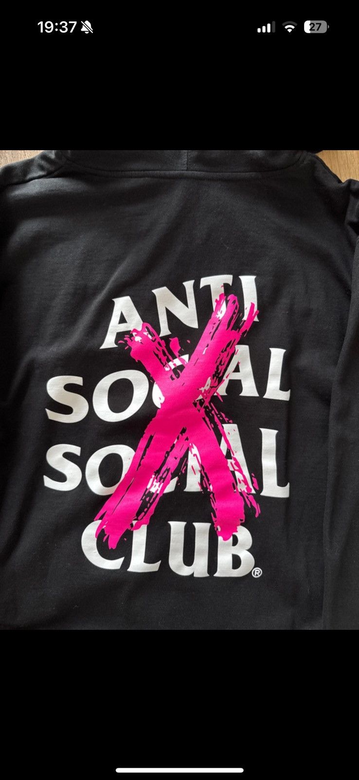 Anti Social Social Club Hoodie anti social social club Size US M / EU 48-50 / 2 - 4 Thumbnail