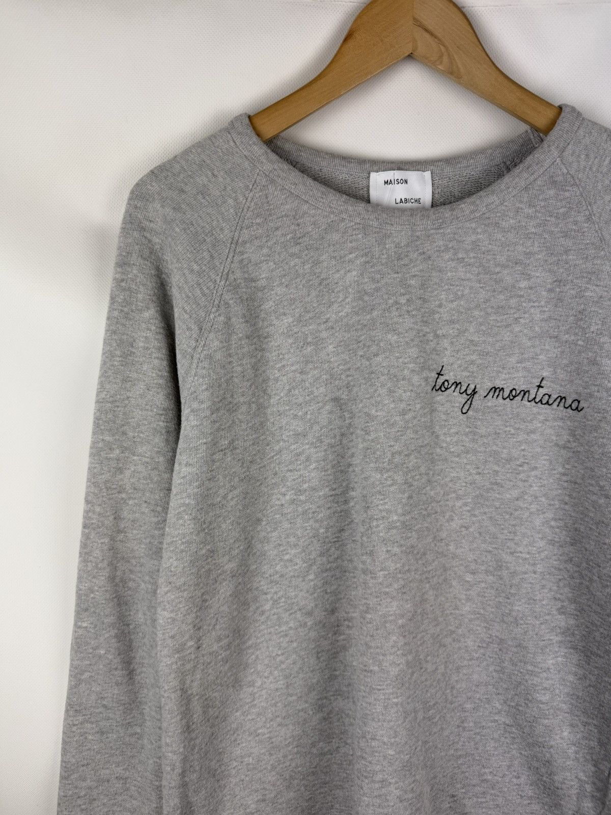 Maison Labiche Maison Labiche Tony Montana Ladies Sweatshirt Pullover Size L / US 10 / IT 46 - 4 Thumbnail