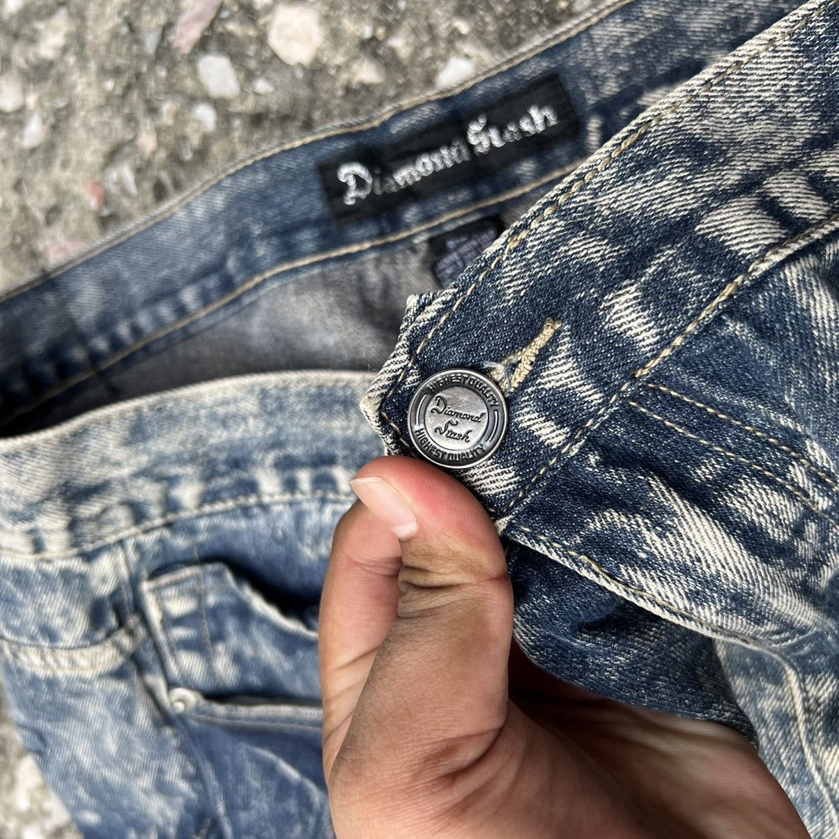 Japanese Brand “y2k style” HEAVY DISTRESSED ACID WASH JEANS Size US 43 - 6 Thumbnail