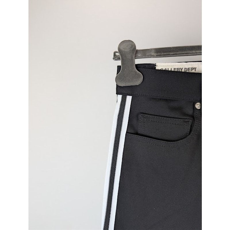 Gallery Dept. o1rshd1 Striped Logan Poly Flared Pants in Black Size US 32 / EU 48 - 8 Thumbnail