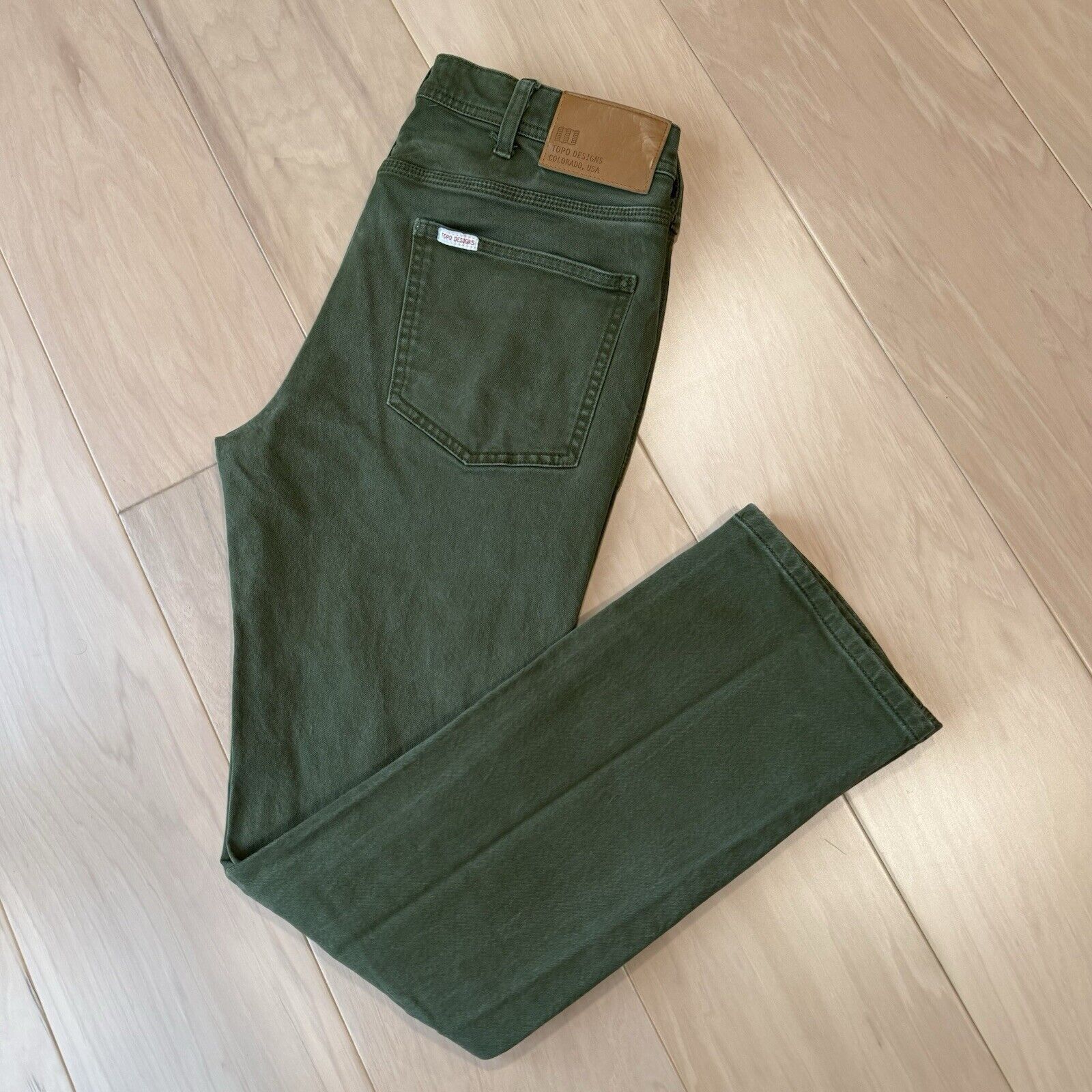 Topo Designs Topo Designs Pants 32 Green Chino Minimalist Denver Size US 32 / EU 48 - 8 Thumbnail