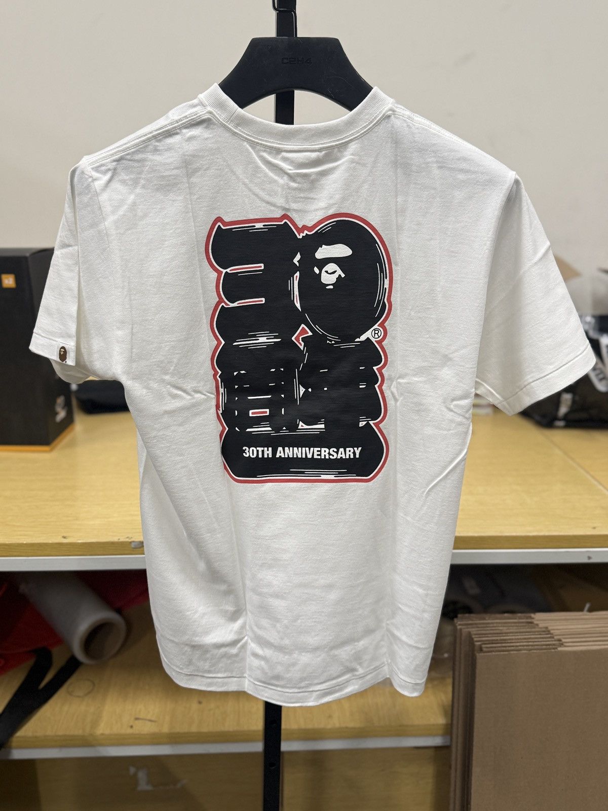 Bape BAPE Store Yokohama Bape 30th Anniversary Ape Head Tee NWT Size US M / EU 48-50 / 2 - 3 Thumbnail