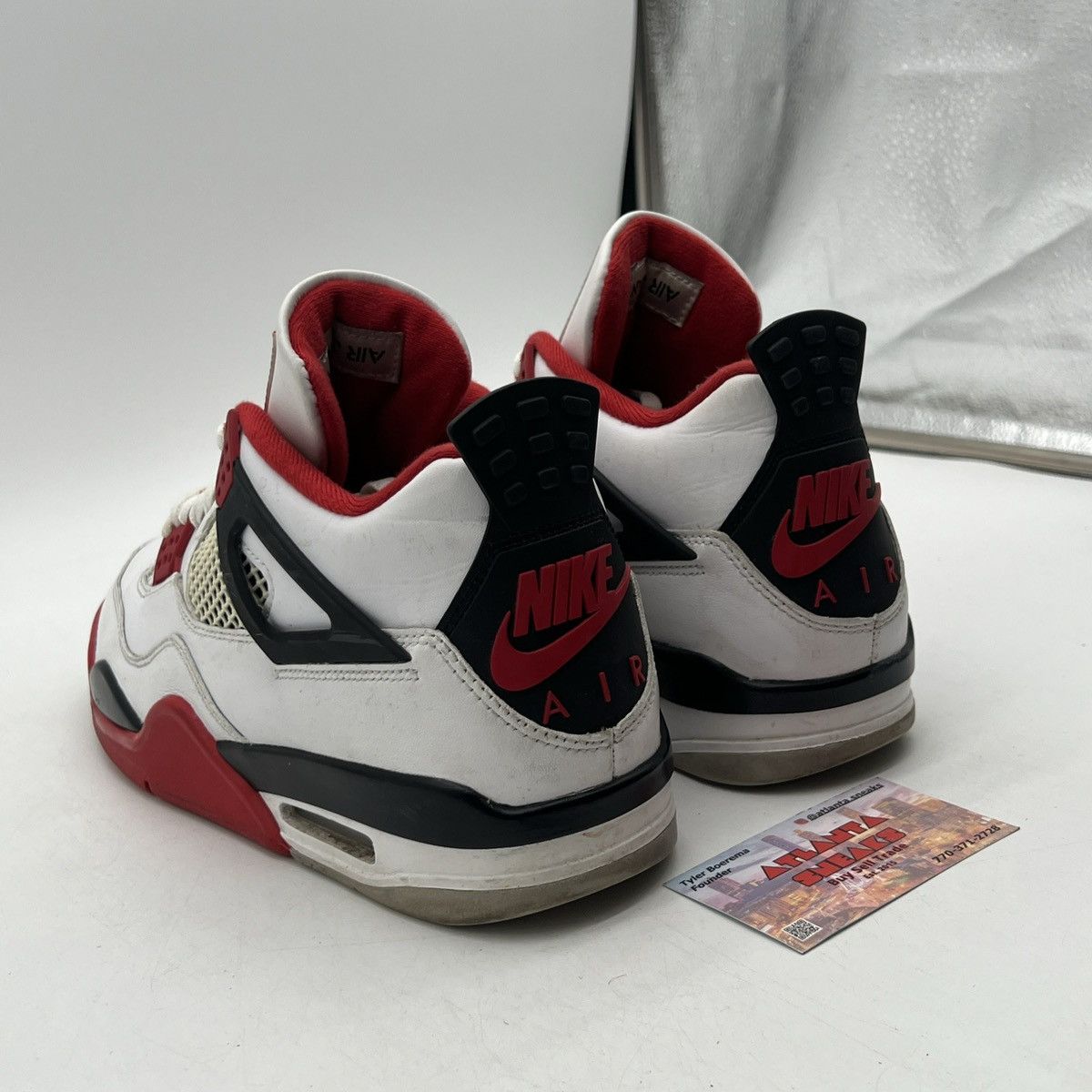 Jordan Brand Air Jordan 4 fire red Size US 9.5 / EU 42-43 - 4 Thumbnail