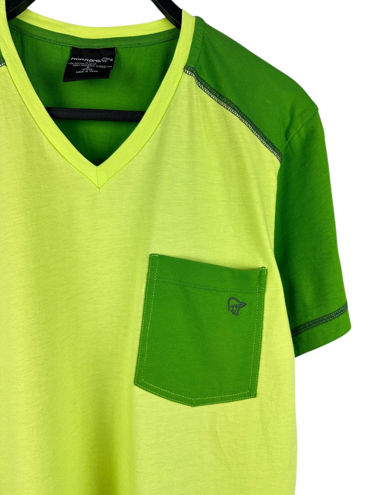 Norrona × Vintage Norrona /29 Cotton V-Neck T-Shirt Men's Size S Size US S / EU 44-46 / 1 - 3 Thumbnail