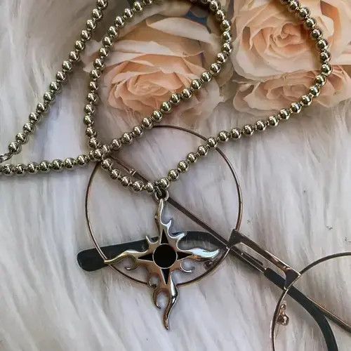 Handmade × Jewelry × Vintage Trend Cool Street Punk Necklace Size ONE SIZE - 4 Thumbnail