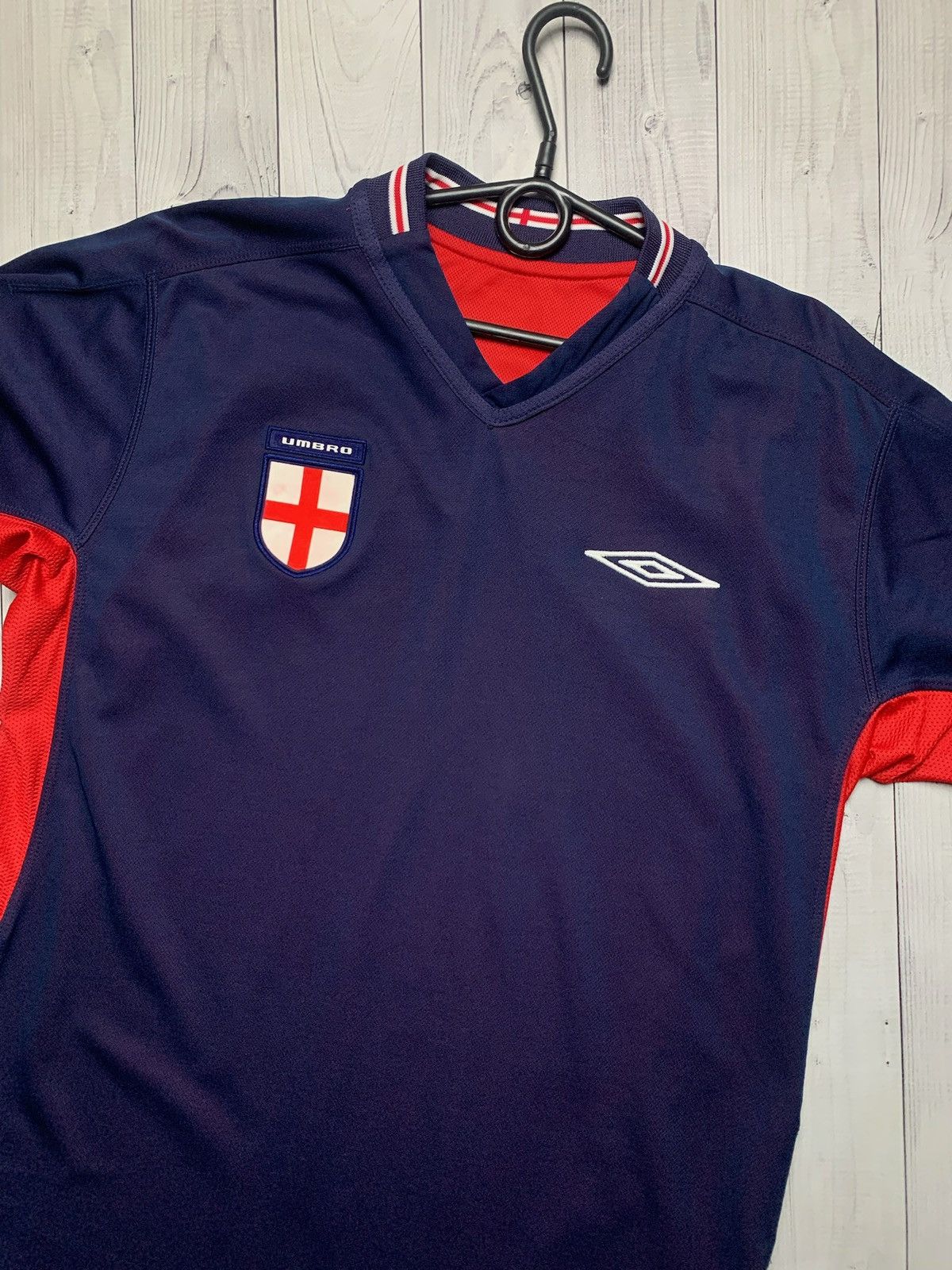 Umbro × Vintage Vintage England Soccer Jersey Umbro reversible size S Size US S / EU 44-46 / 1 - 2 Thumbnail