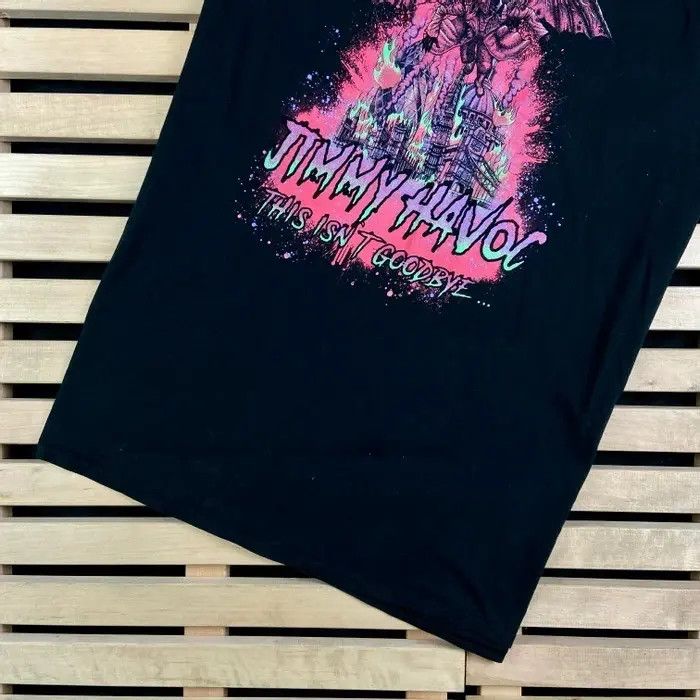 Vintage Mens Vintage T Shirt Jimmy Havoc Size XL Size US XL / EU 56 / 4 - 2 Thumbnail