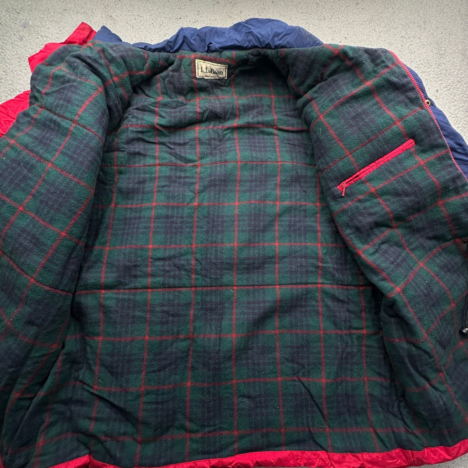 L.L. Bean Vintage LL Bean Flannel Plaid Lined Parka Jacket Mens 2XL Size US XXL / EU 58 / 5 - 7 Thumbnail
