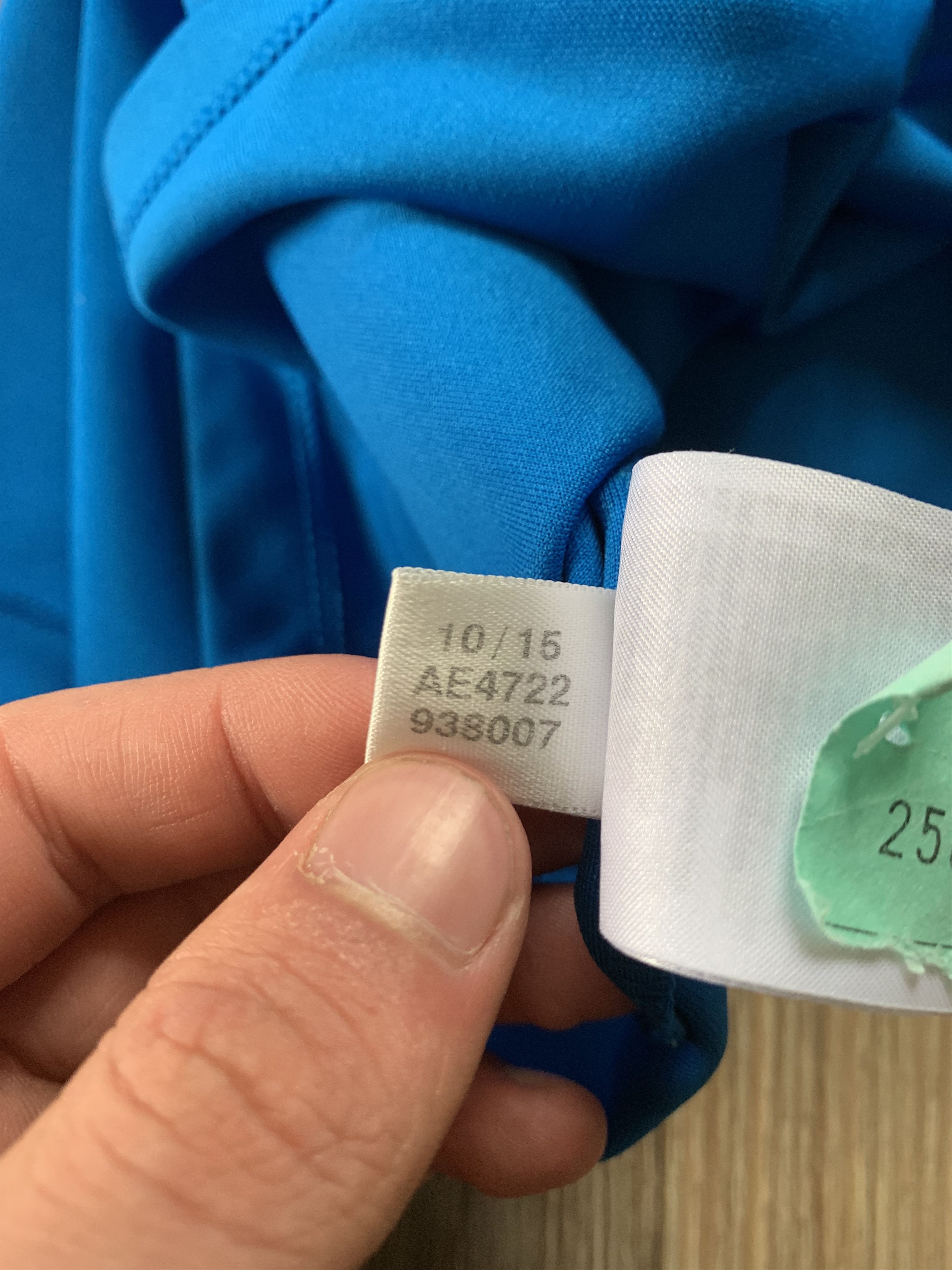 Adidas Adidas Mens Blue Training Polo Size US XL / EU 56 / 4 - 9 Thumbnail