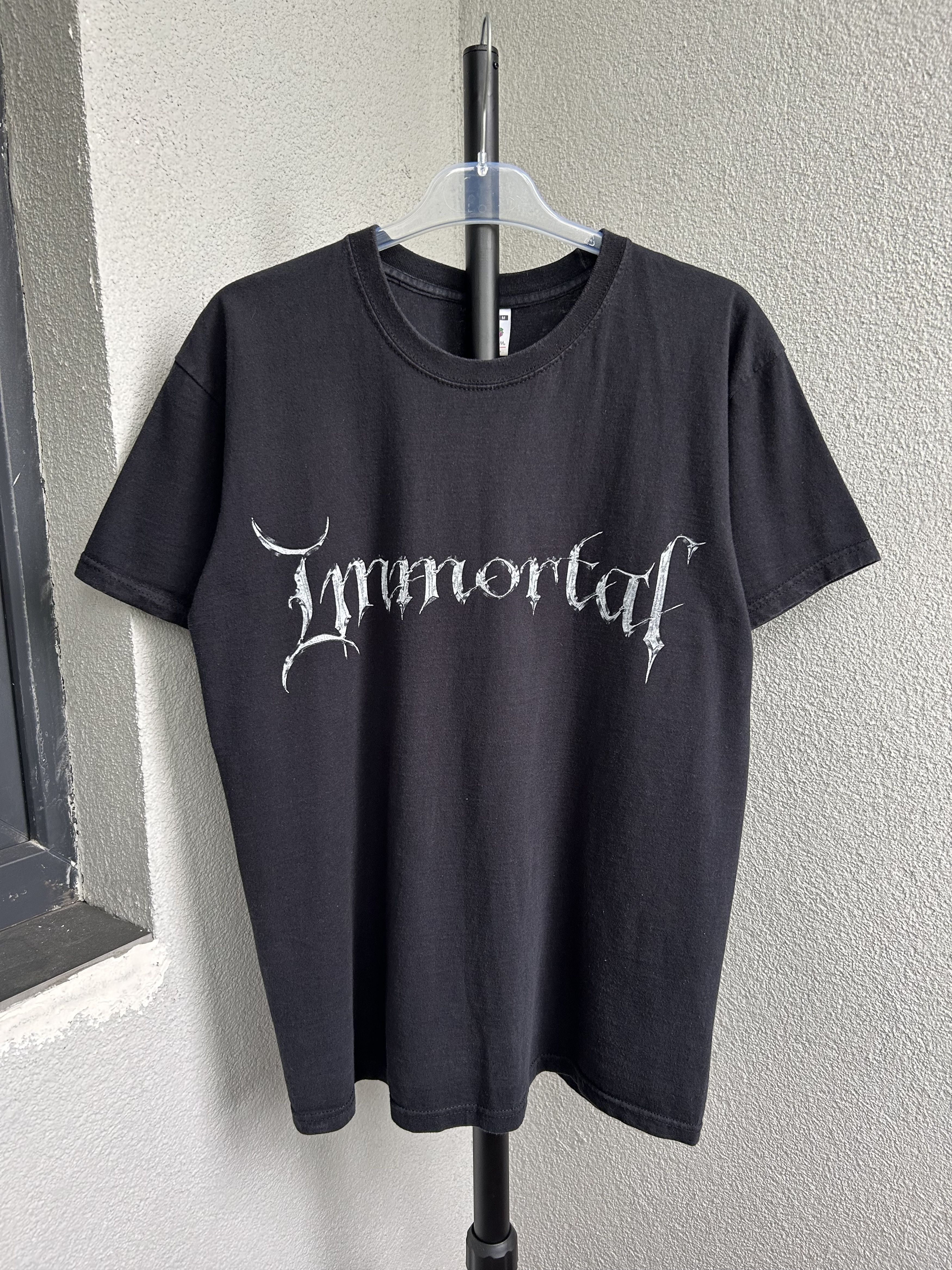 Band Tees × Vintage Vintage 2000s Immortal Rock Band T-shirt Size US M / EU 48-50 / 2 - 1 Thumbnail