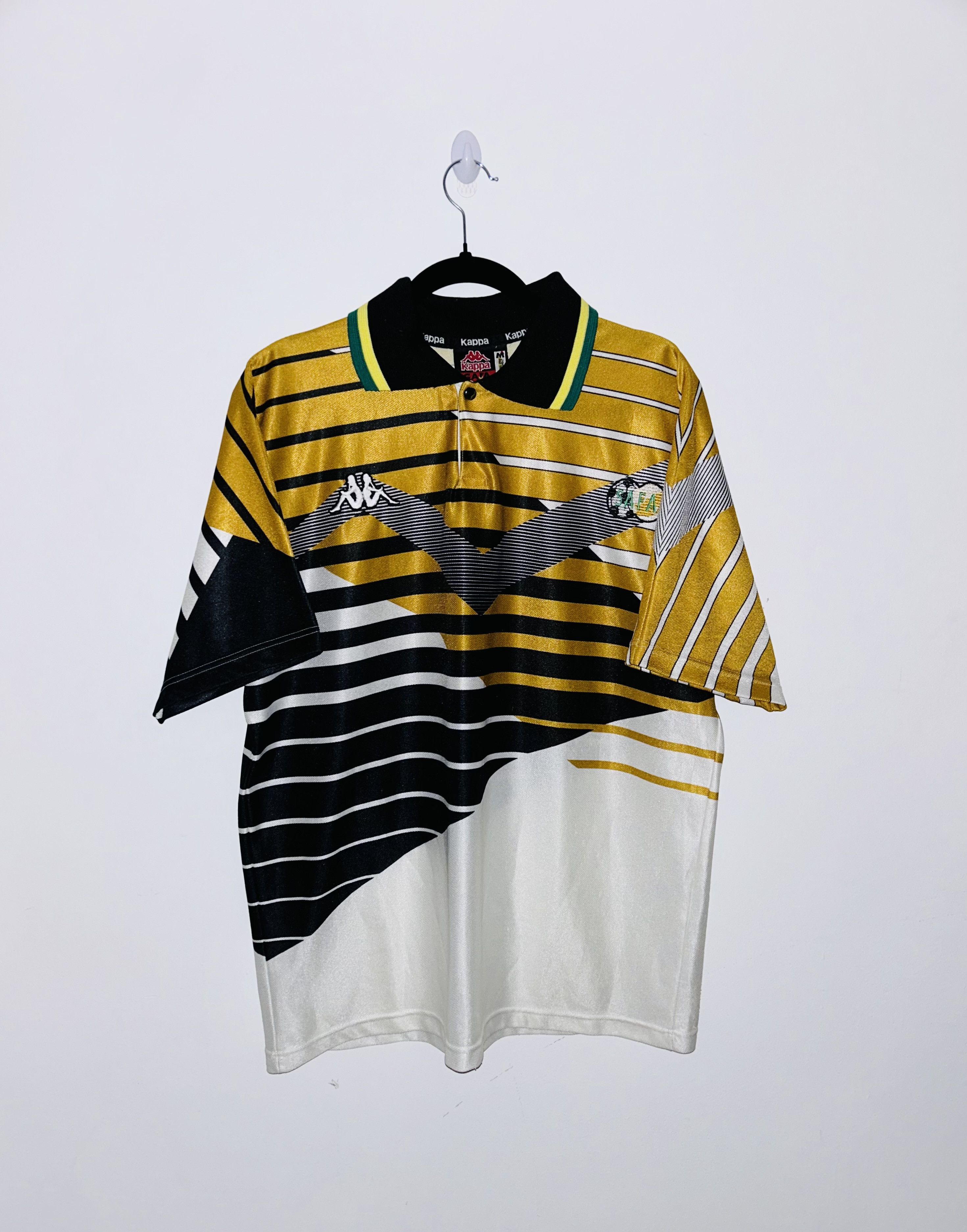 Kappa × Vintage Sothe africa 1995 away jersey Size US M / EU 48-50 / 2 - 1 Thumbnail
