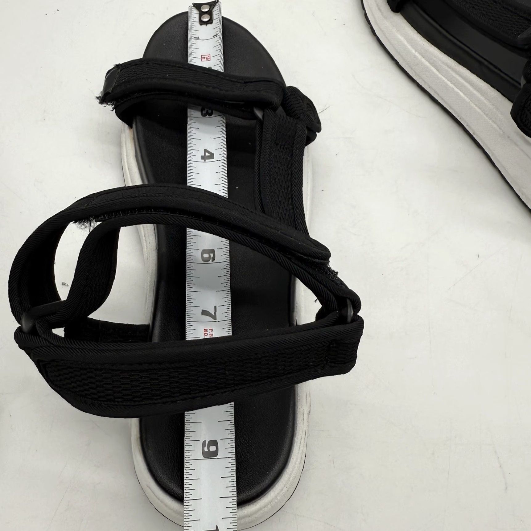 Esprit Esprit Y2K SABLE Black/ White Strappy Slingback Sandals Women Sz 7.5 Size US 8 / IT 38 - 2 Thumbnail