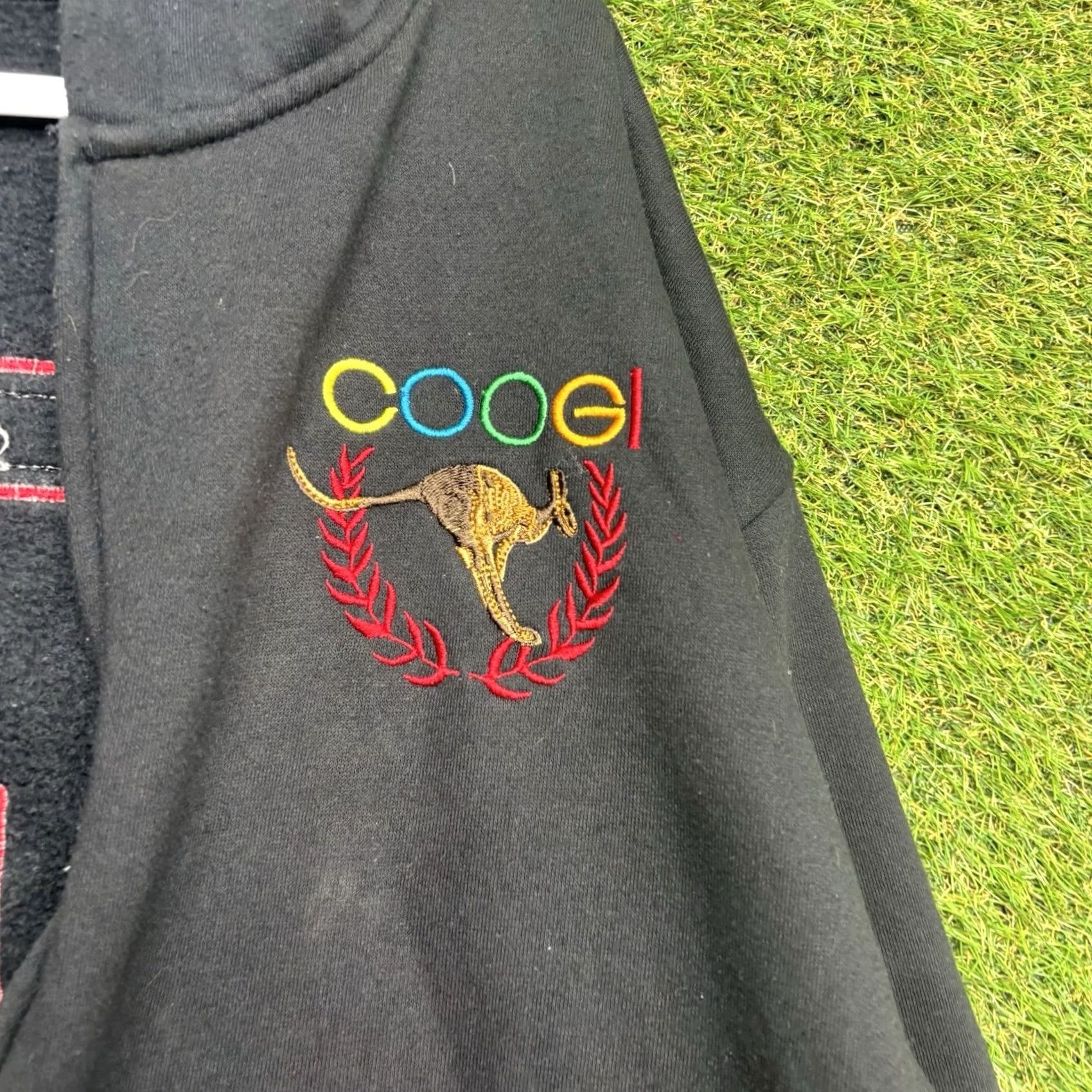 Coogi COOGI Hoodie Mens 4XL Australia Kangaroo Black Y2K 2000s 90s Skater Full Zip Hooded Pockets Crew Neck Zip Size US XXL / EU 58 / 5 - 3 Thumbnail