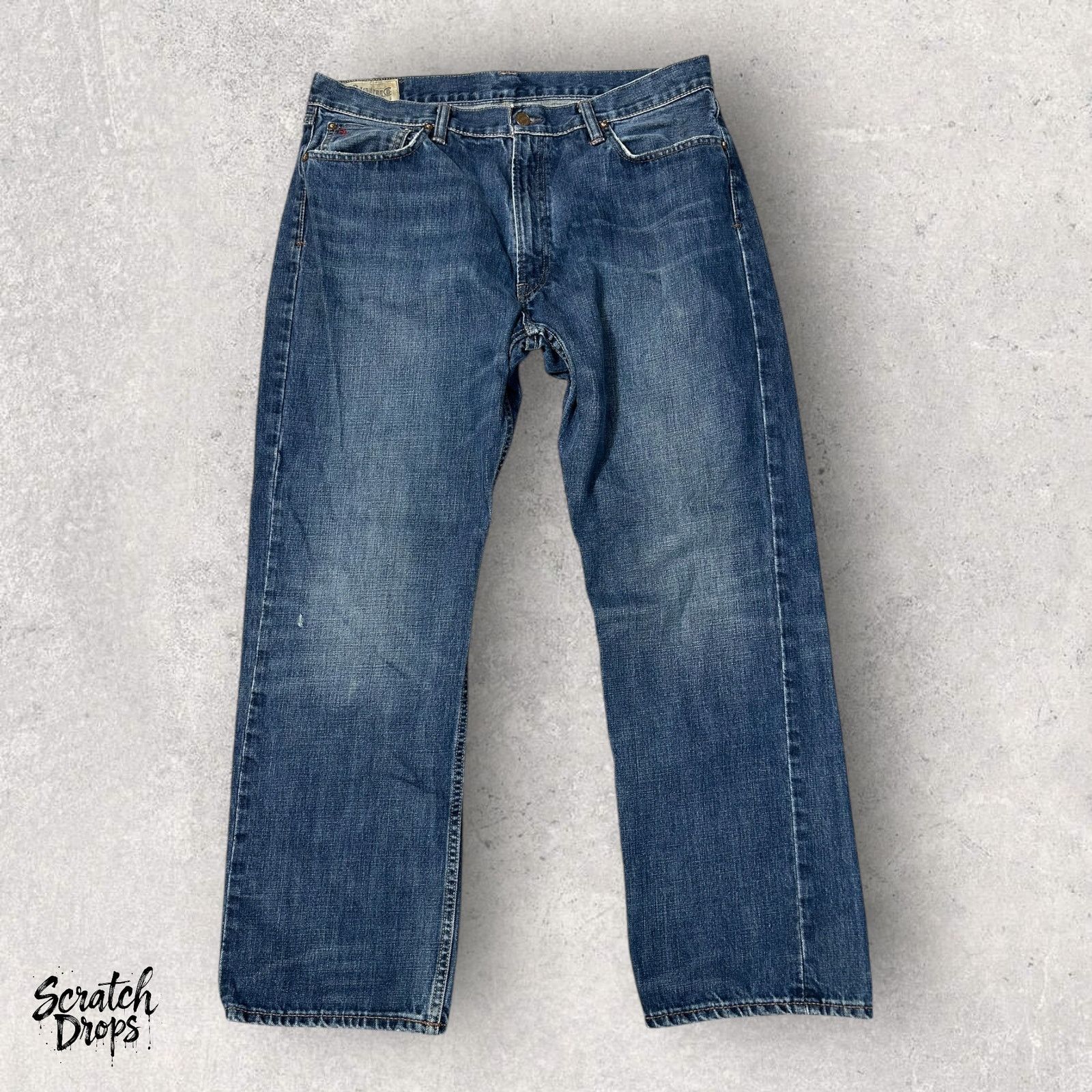 Polo Ralph Lauren Vintage Polo Ralph Lauren Y2K Jeans Size 36x30 Classic Fit Size US 36 / EU 52 - 1 Thumbnail