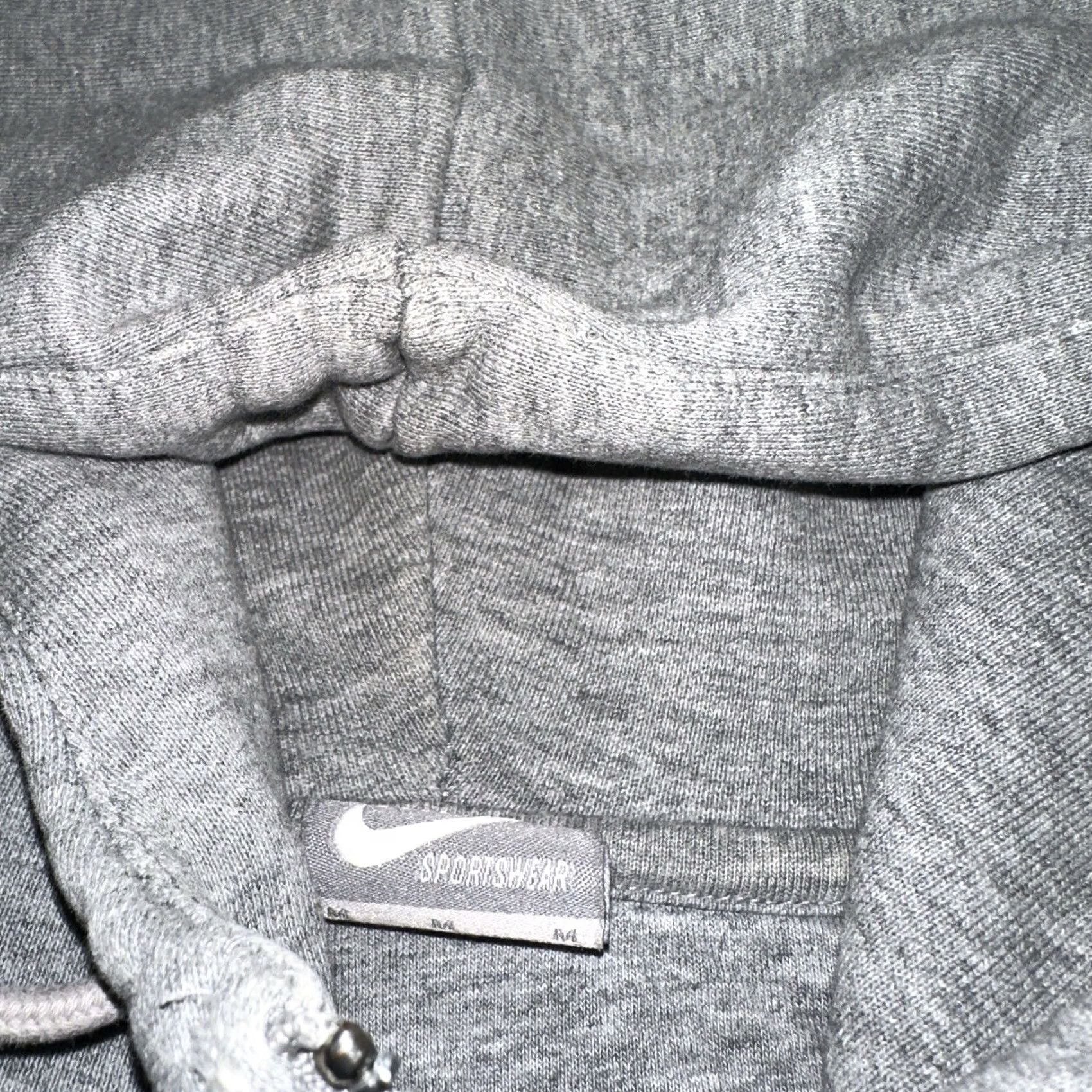 Nike VINTAGE Nike Hoodie Mens Medium Full Zip Sportswear Skater Grunge Gray Y2K Size US M / EU 48-50 / 2 - 5 Thumbnail