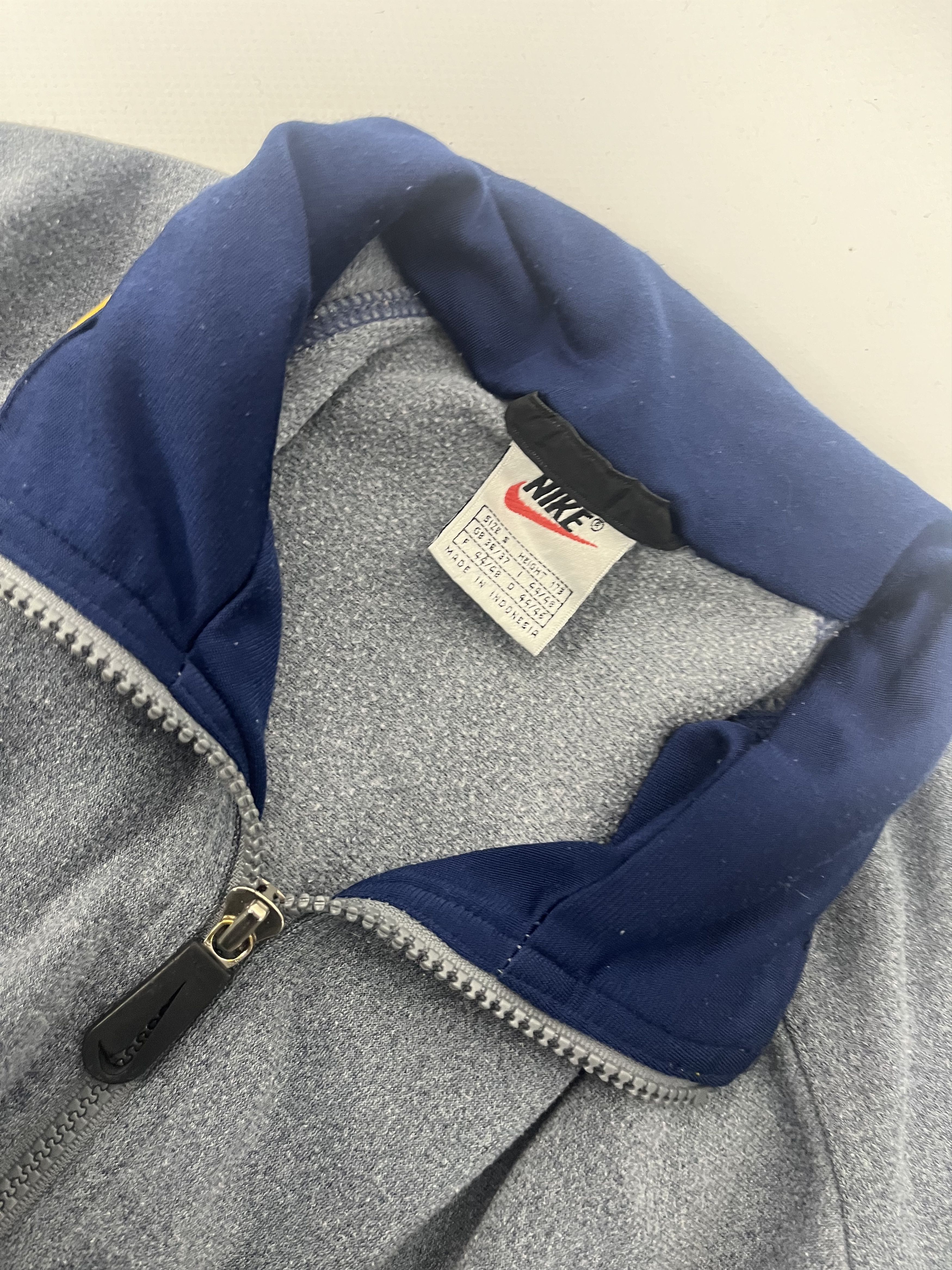 Nike Nike Vintage 90's Full Zip Embroidered Swoosh Style Hip Hop Size US S / EU 44-46 / 1 - 3 Thumbnail