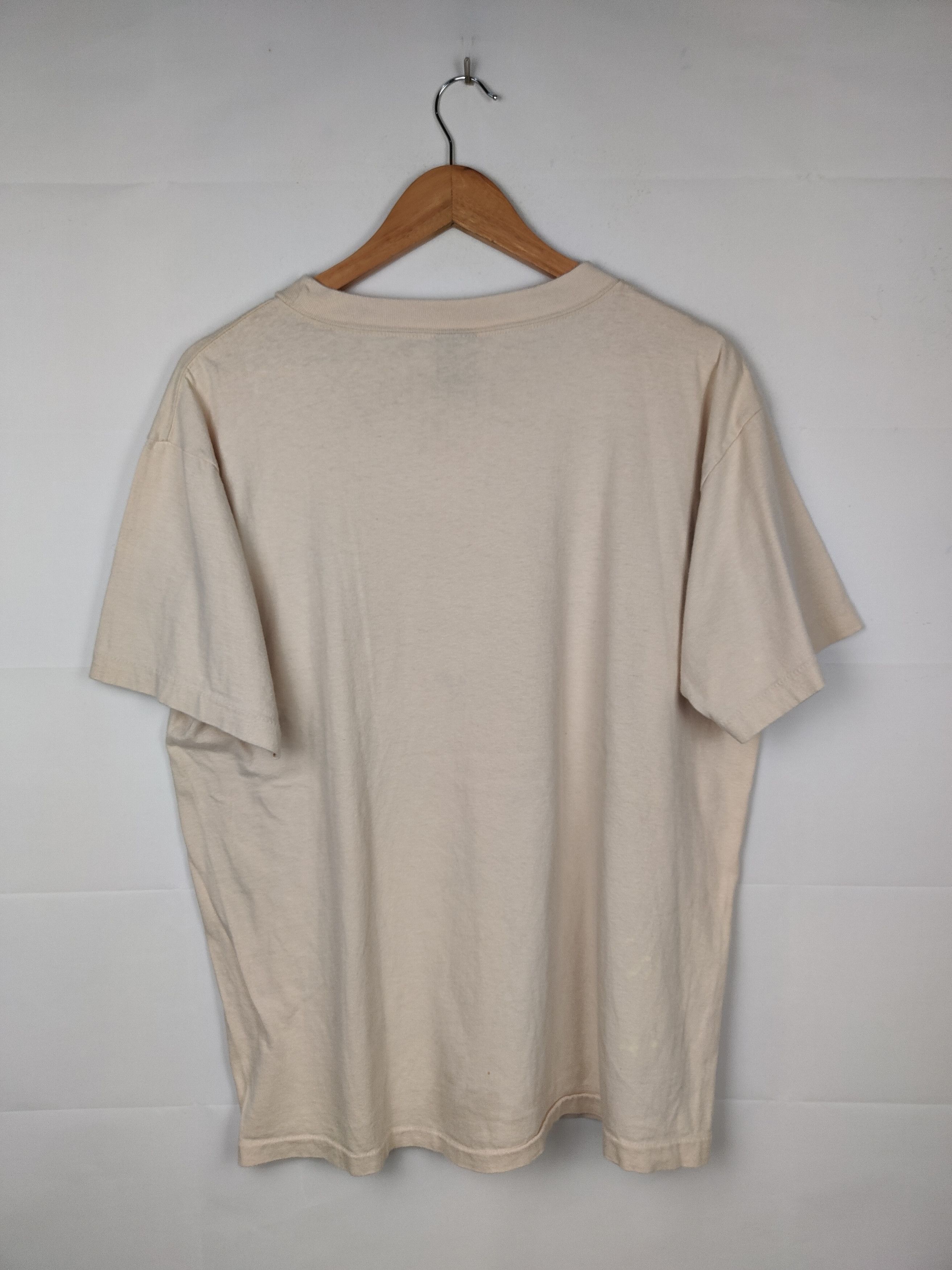 Anvil × Vintage Vintage 80s Anvil Wording Shirt Size US XL / EU 56 / 4 - 4 Thumbnail