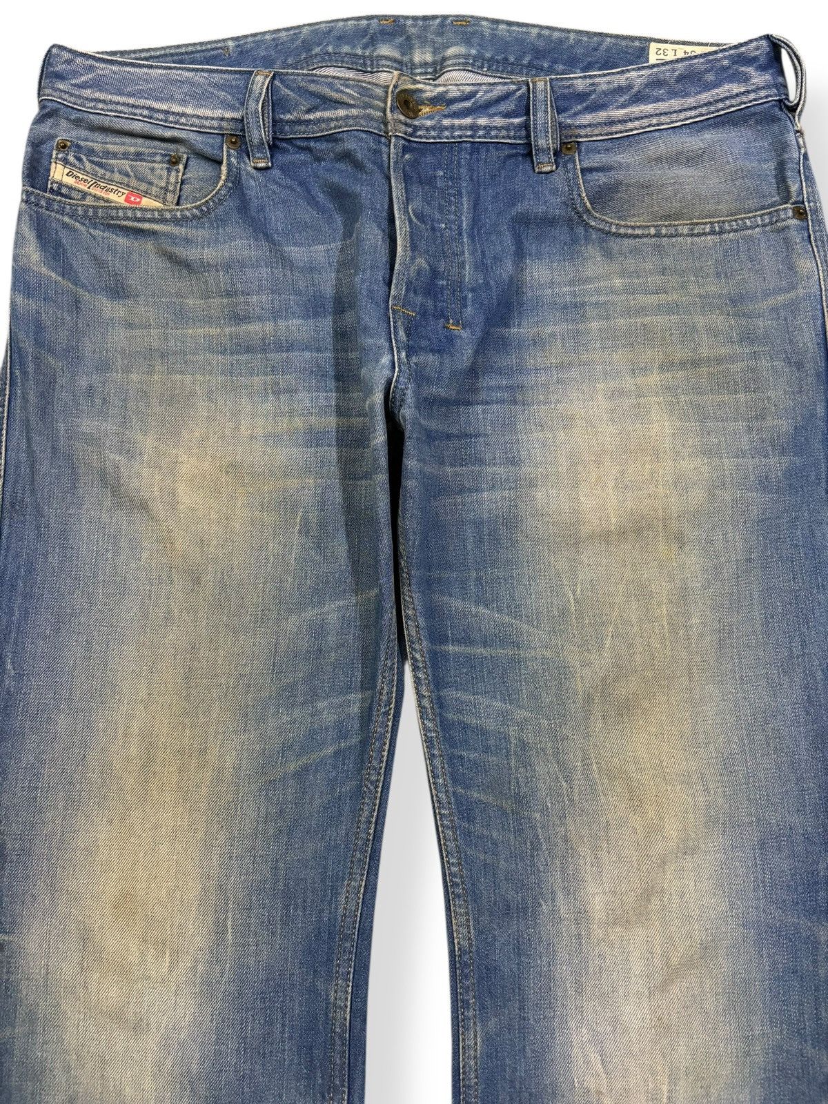 Diesel Vintage Diesel Industry Zatiny Mud Wash Bootcut Grunge Jeans Size US 36 / EU 52 - 3 Thumbnail