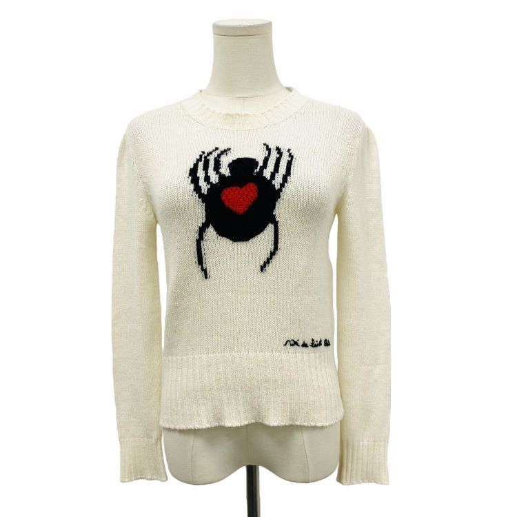 Dior Dior Spider Graphic Cashmere Sweater Size 36 Size XS / US 0-2 / IT 36-38 - 1 Thumbnail