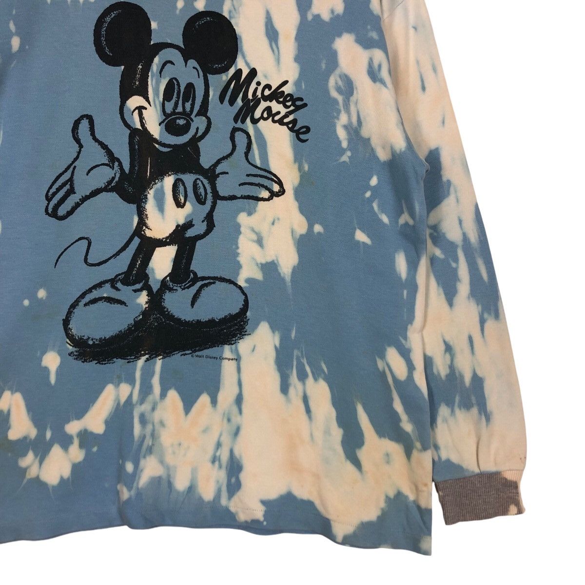 Disney × Japanese Brand × Vintage Disney Mickey Mouse Sweatshirt Tye Dye Small Size US S / EU 44-46 / 1 - 4 Thumbnail