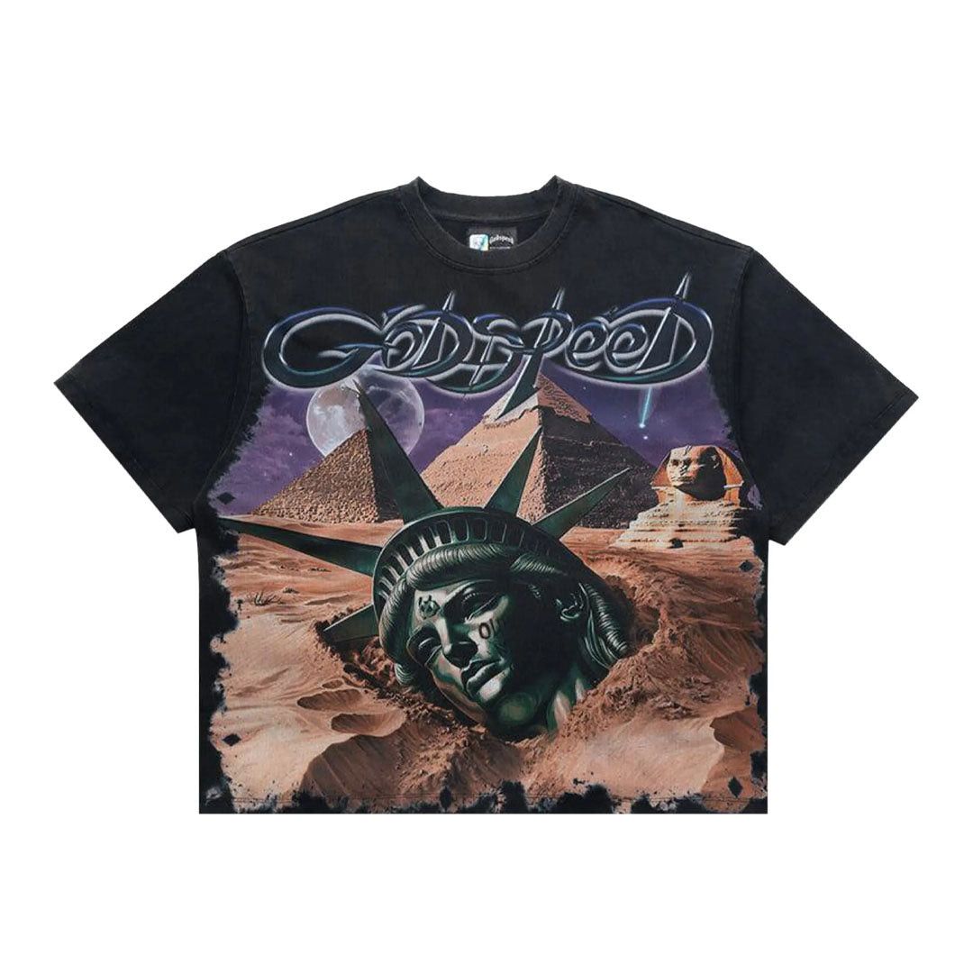 Godspeed Mother Cairo Grey Wash Tee Size US XS / EU 42 / 0 - 1 Thumbnail