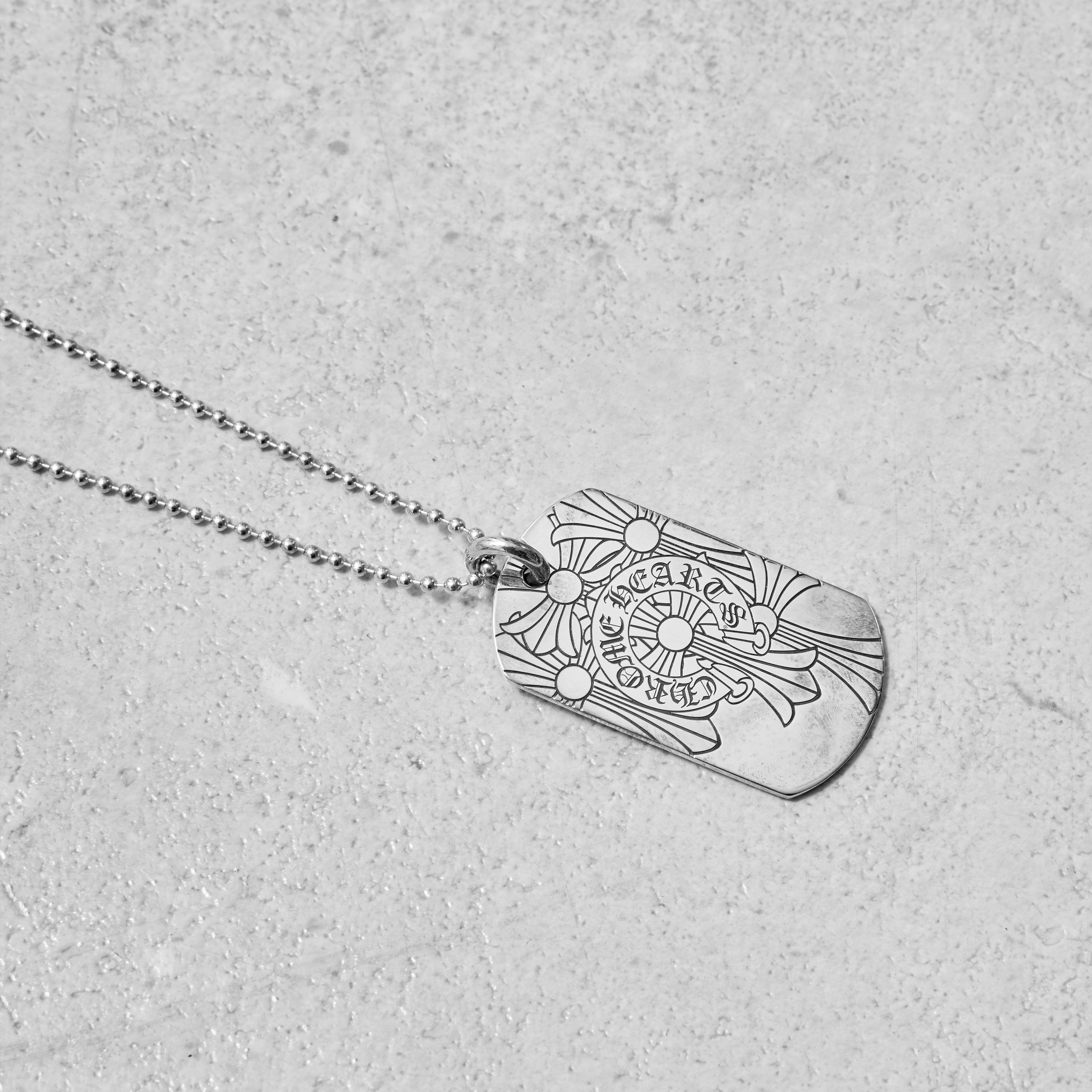 Chrome Hearts CHROME HEARTS Dog Bless Cemetery Coss Necklace Size ONE SIZE - 3 Thumbnail