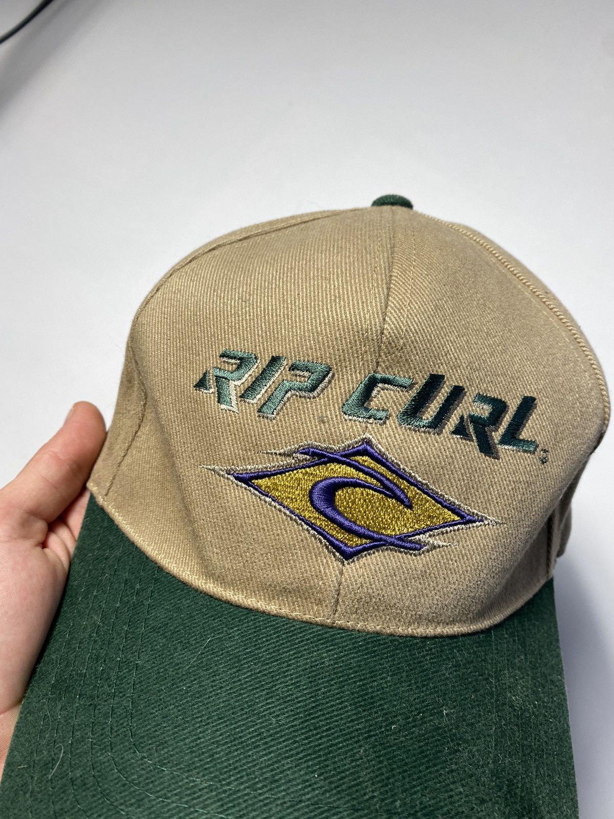 Rip Curl Very Rare 90s Rip Curl surf style cap Size ONE SIZE - 4 Thumbnail