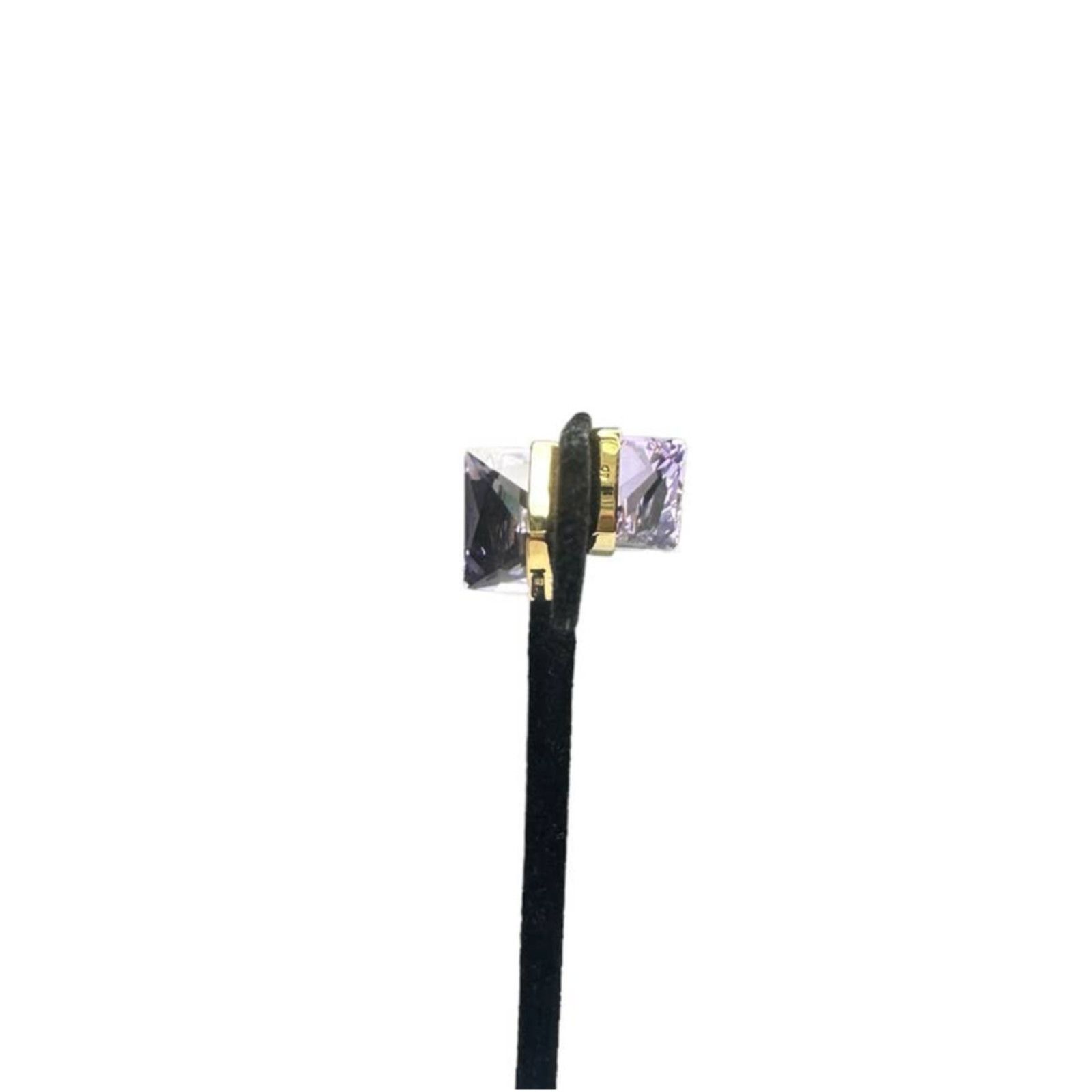 Swarovski Swarovski Lucent Ear Cuff Magnetic Purple Gold-Tone Plated Size ONE SIZE - 5 Thumbnail